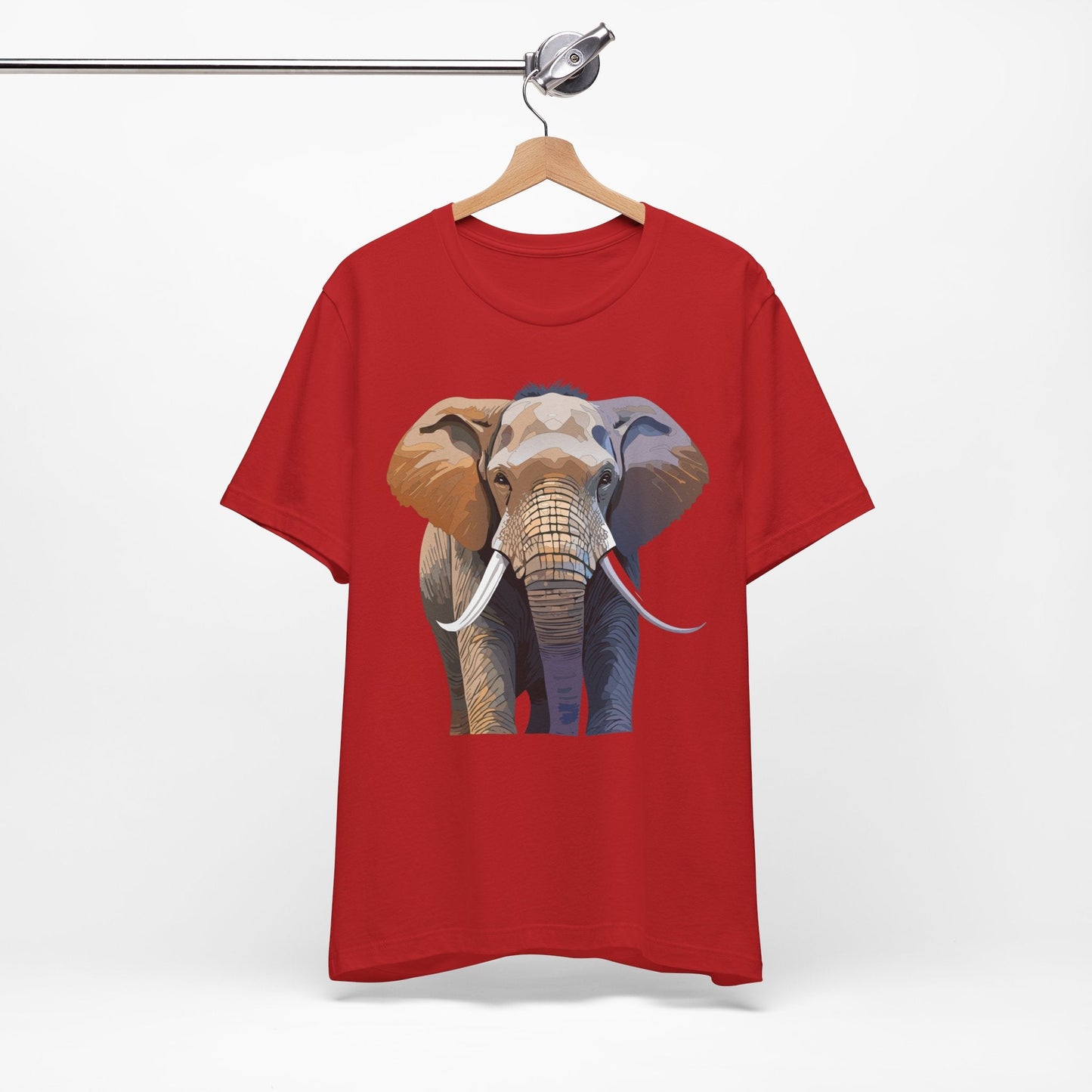 Unisex Animal Art Design Tee Shirt With Wildlife Animals Short Sleeve Everyday Comfort