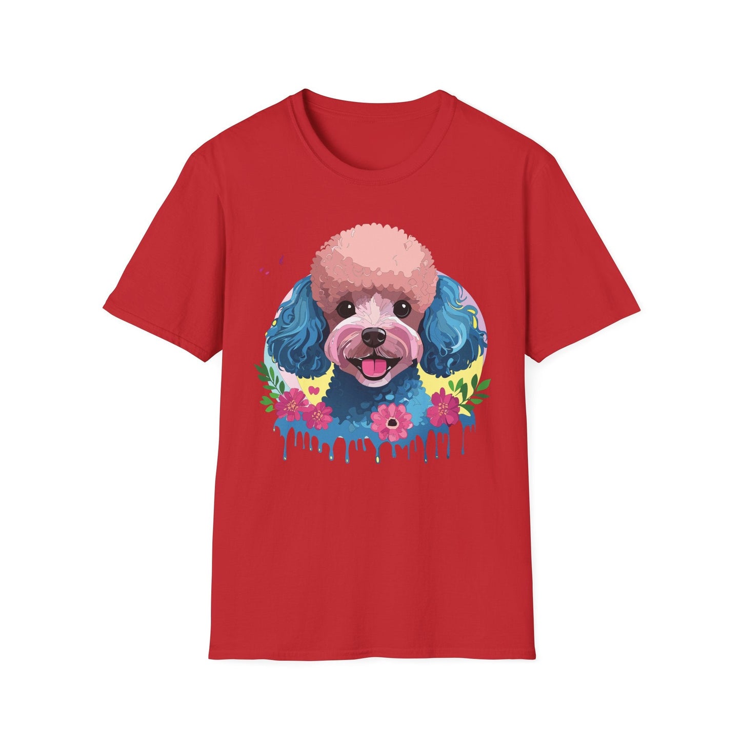 Dog Shirt Unisex Animal Tee Gildan Softstyle 64000 100 Percent Cotton