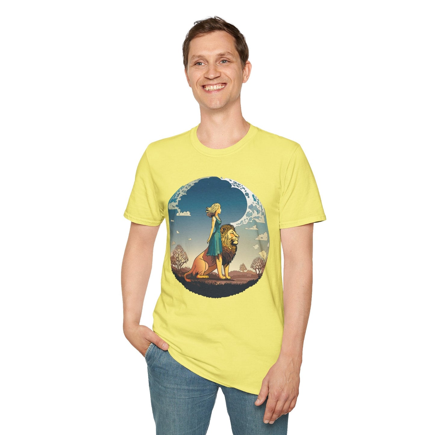 Womens Graphic T Shirt Art Design Tee Softstyle 64000 100 Percent Cotton Unisex Comfort