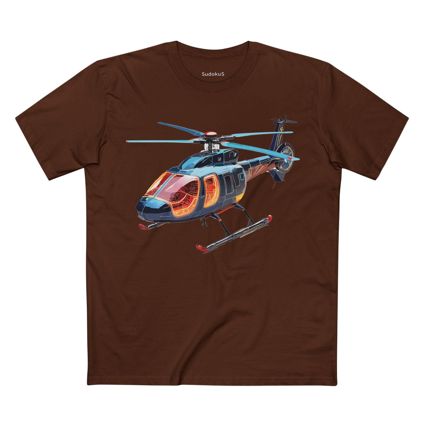 Chopper Graphic Unisex 100 Cotton Staple Tee 12