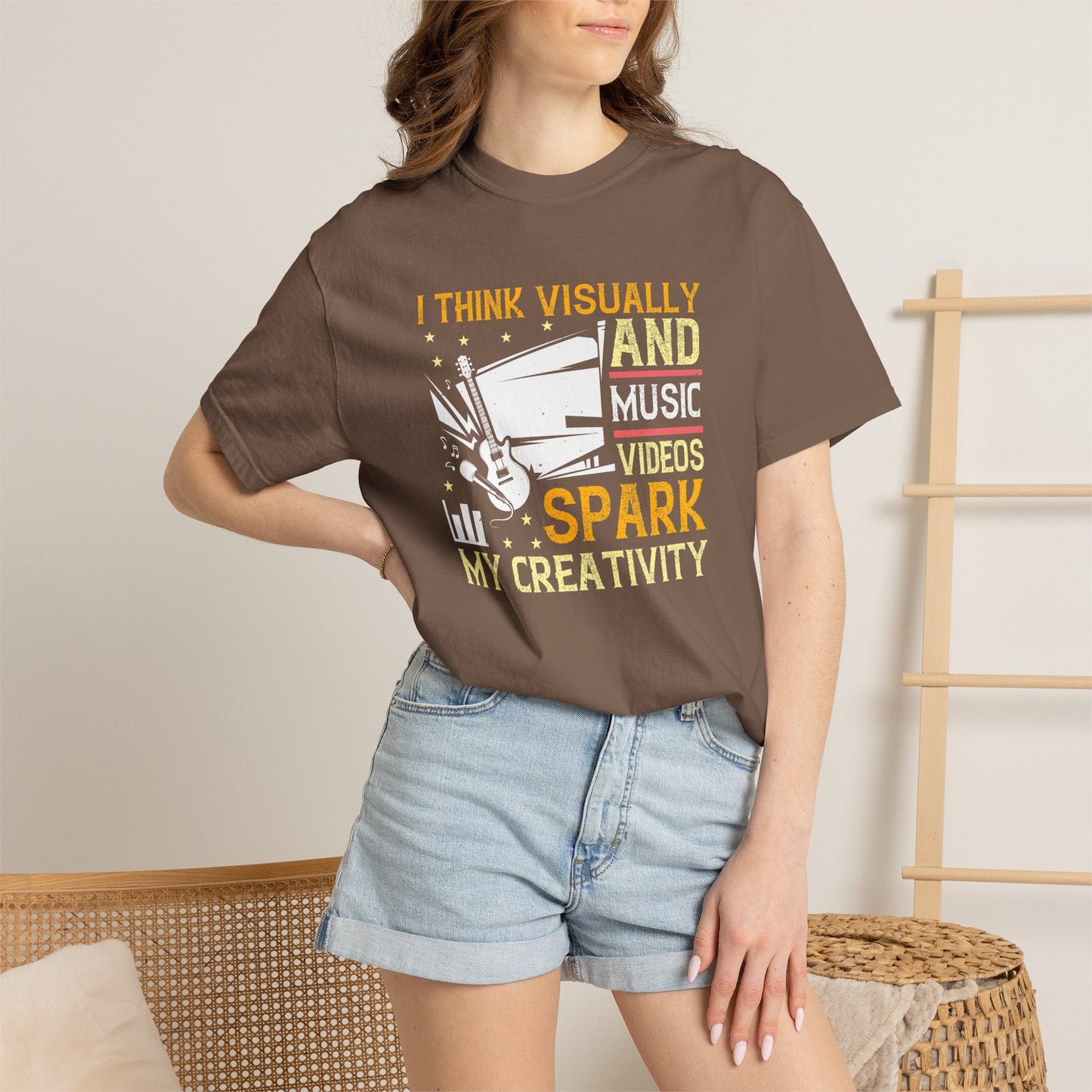 Music Graphic Design Unisex Cotton T-shirt m14