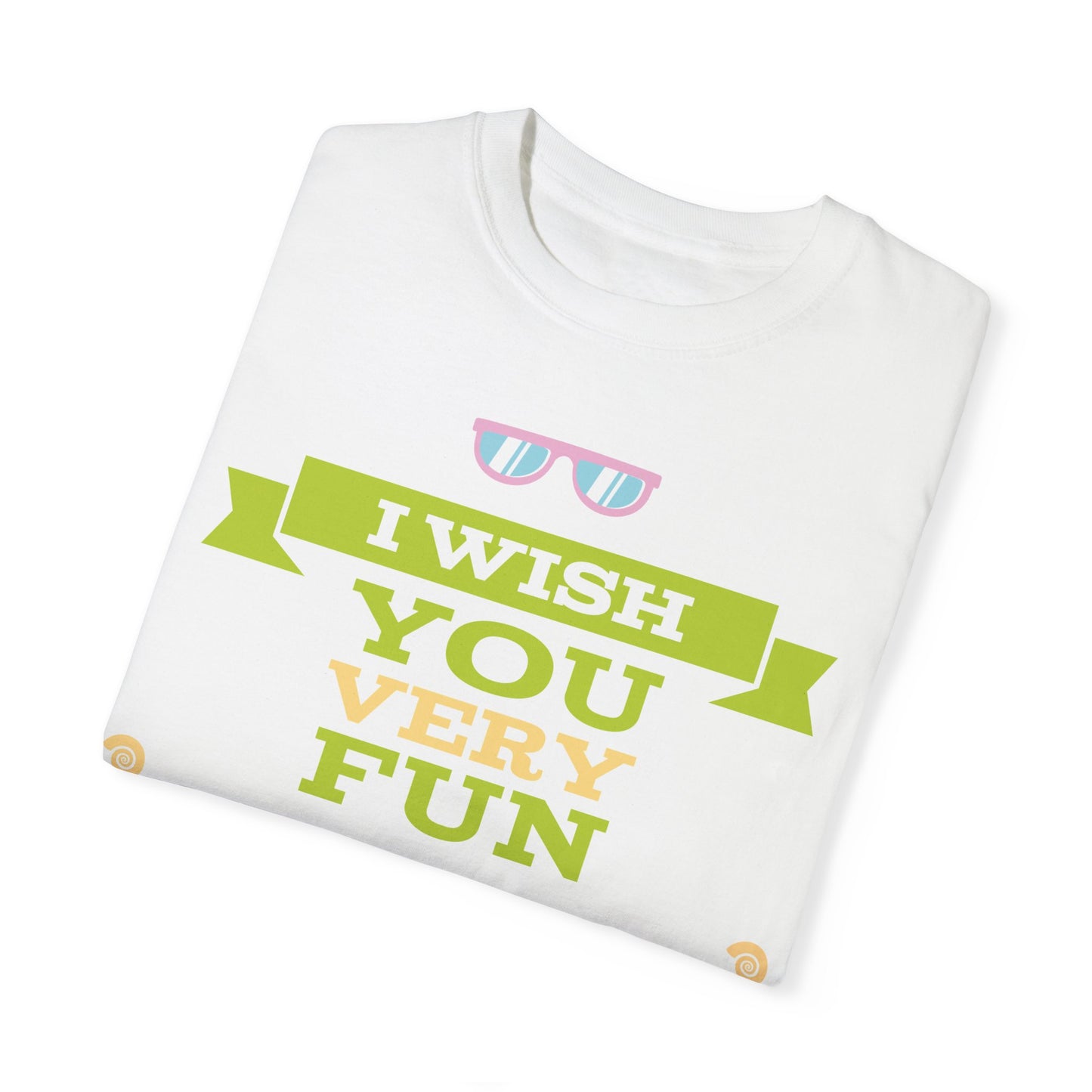 Unisex T-shirt with summer design