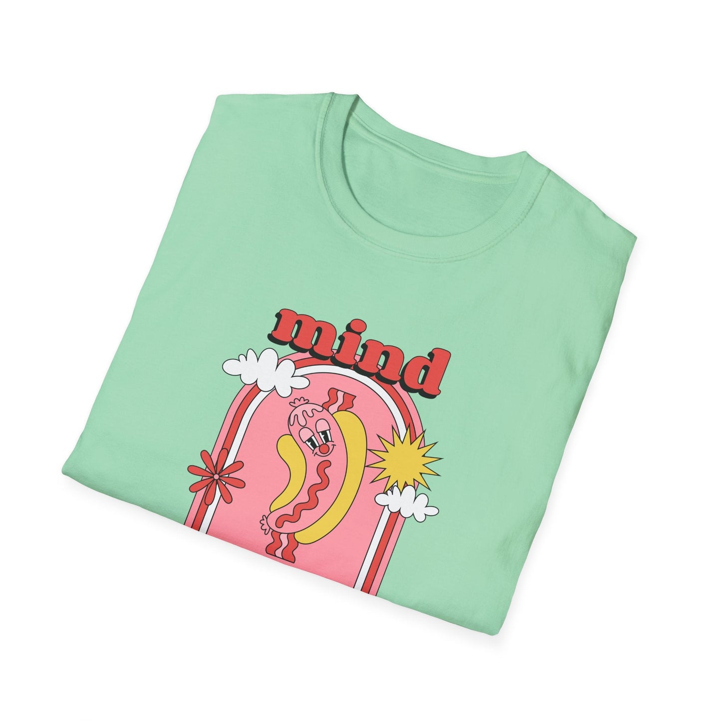 Funny Food T Shirt Unisex Softstyle Gildan 64000 100 Percent Ring Spun Cotton Lightweight Comfort