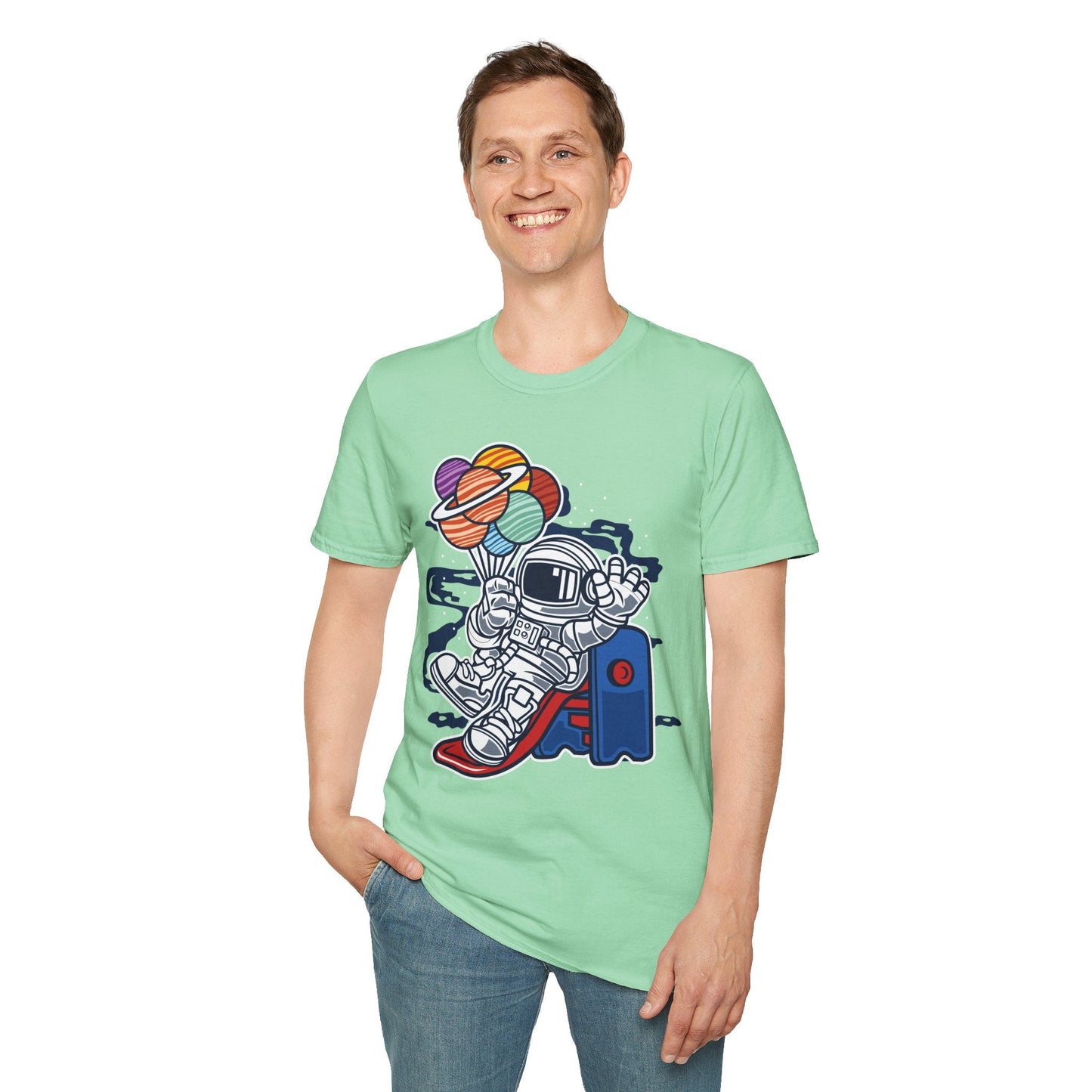 Cartoon T Shirt Animation T Shirt Funny Tee Shirt Unisex Gildan Softstyle 64000 Art Design
