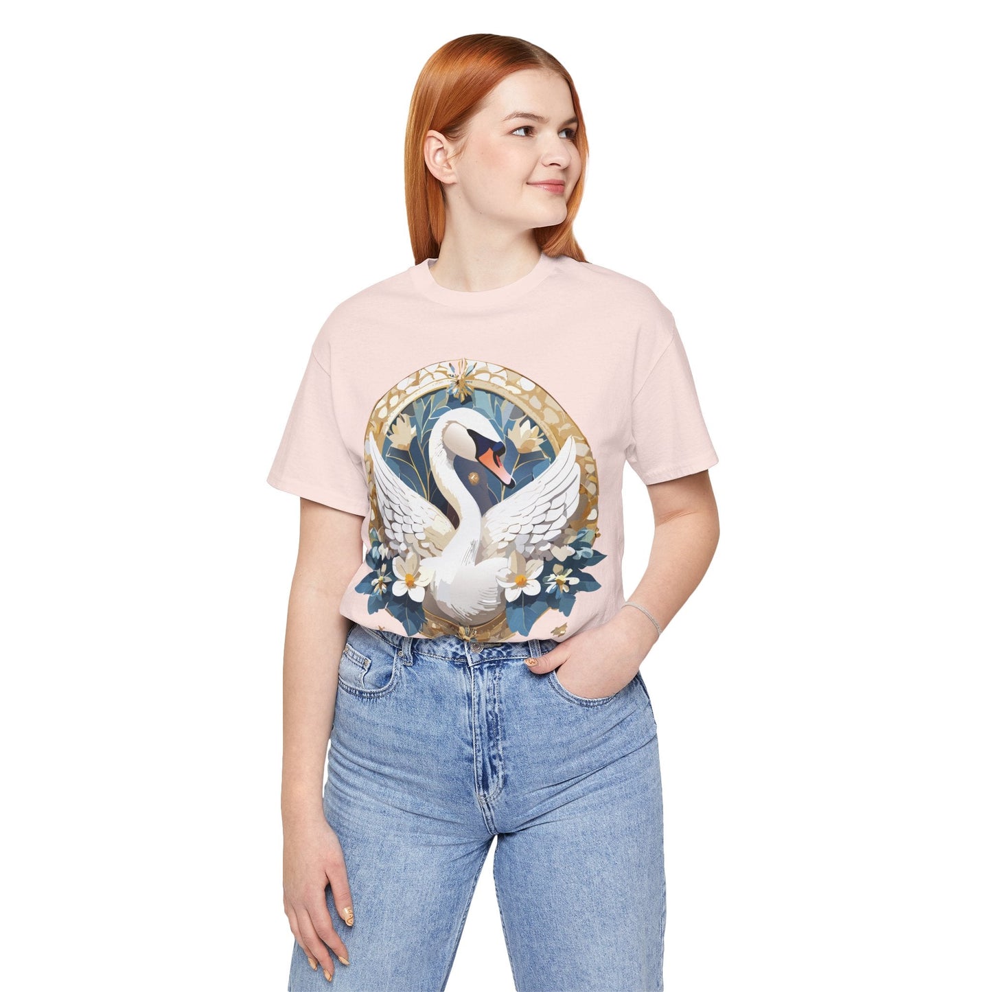 Adelpha Medallion Graphic Tee Unisex Jersey Short Sleeve Vintage Inspired Art Design