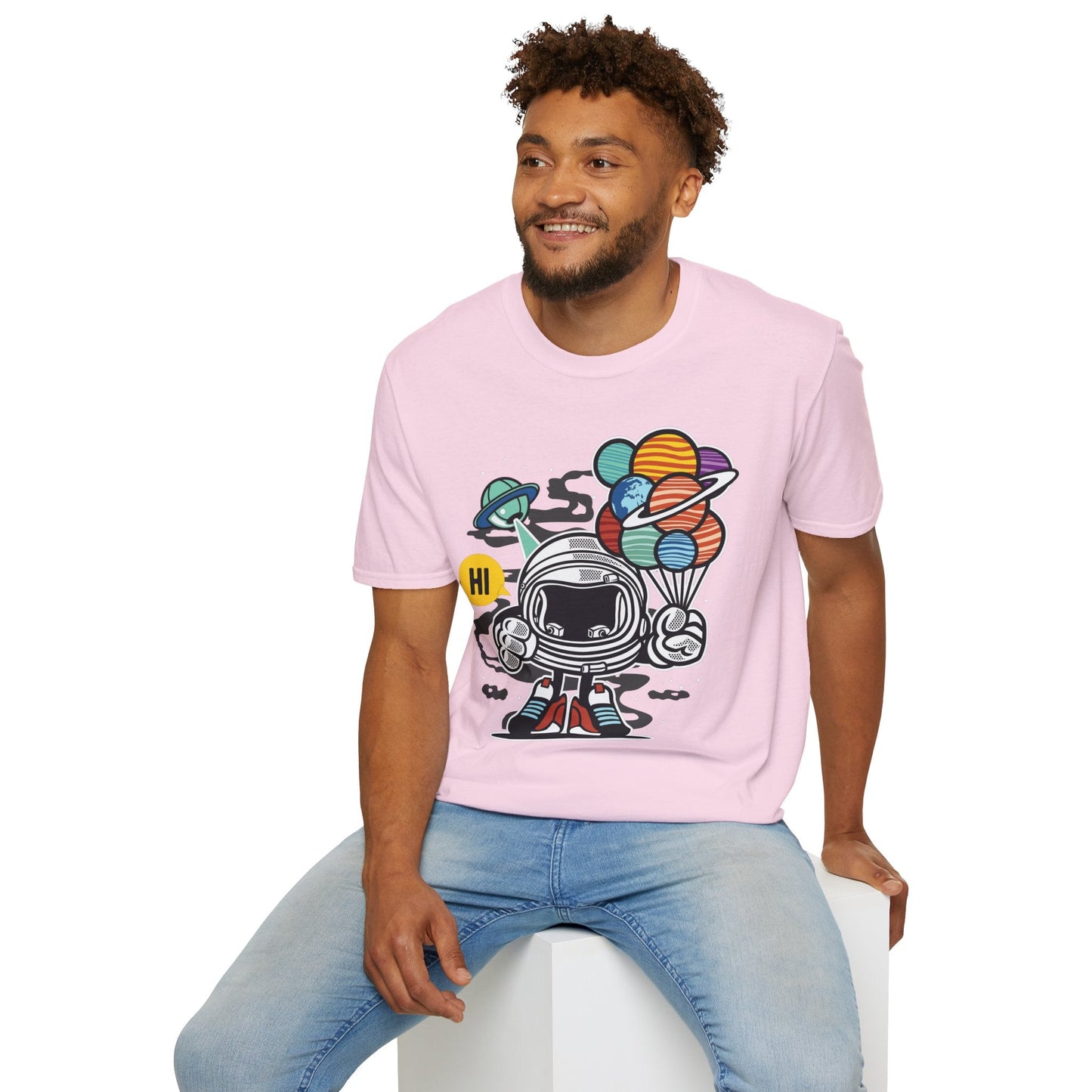 Cartoon T Shirt Animation Tee Funny Graphic Tee Gildan Softstyle 64000 Unisex Comfort