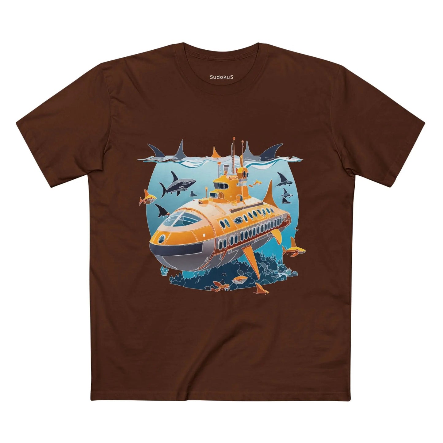 Ocean Coast Graphic Unisex 100 Cotton Staple Tee 17