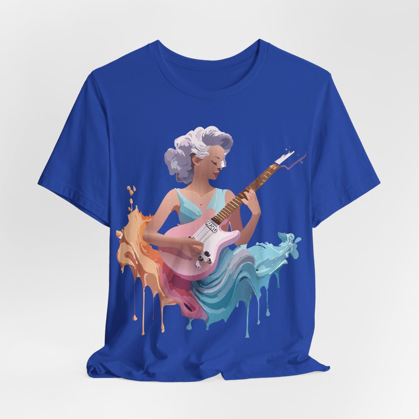 Music Graphic Tee Unisex Jersey Short Sleeve Adelpha Art Design Vintage Inspired Artwork