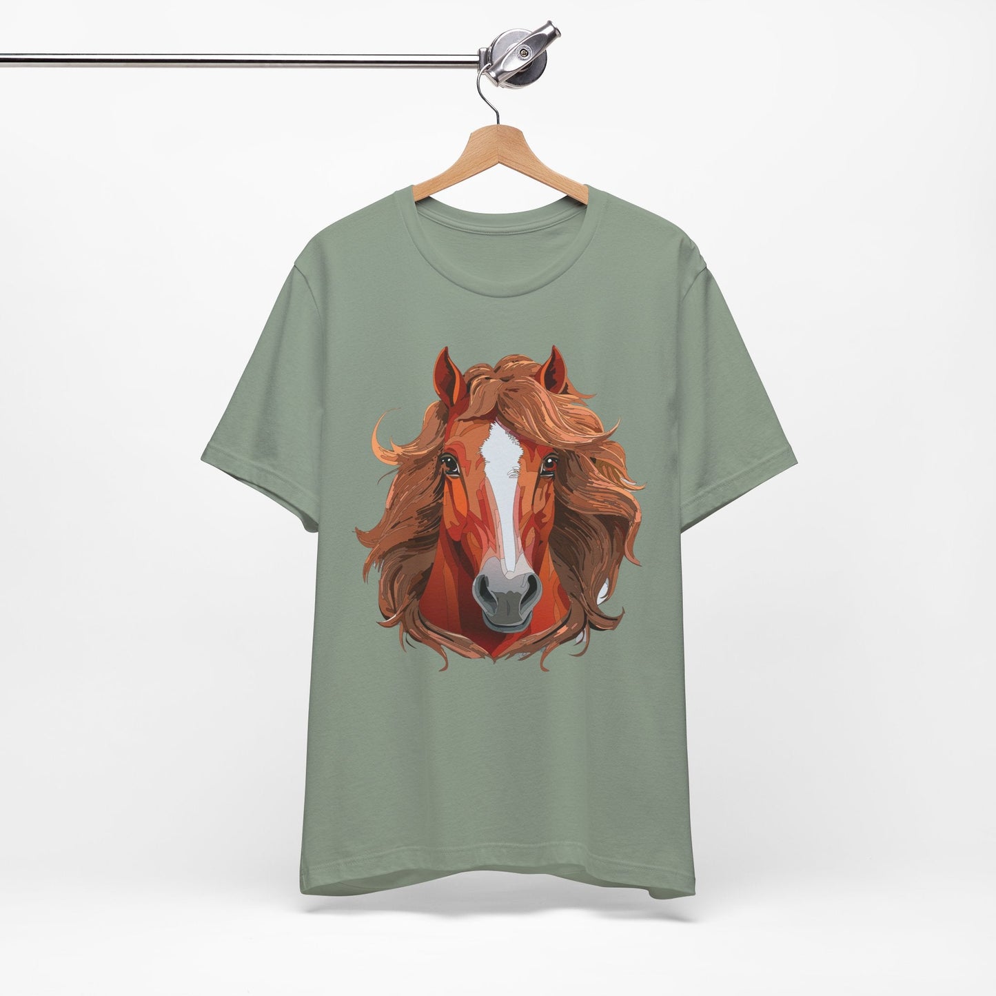 Unisex Animal Graphic Tee Shirt With Wild Animals Art Design For Everyday Casual Comfort Wear