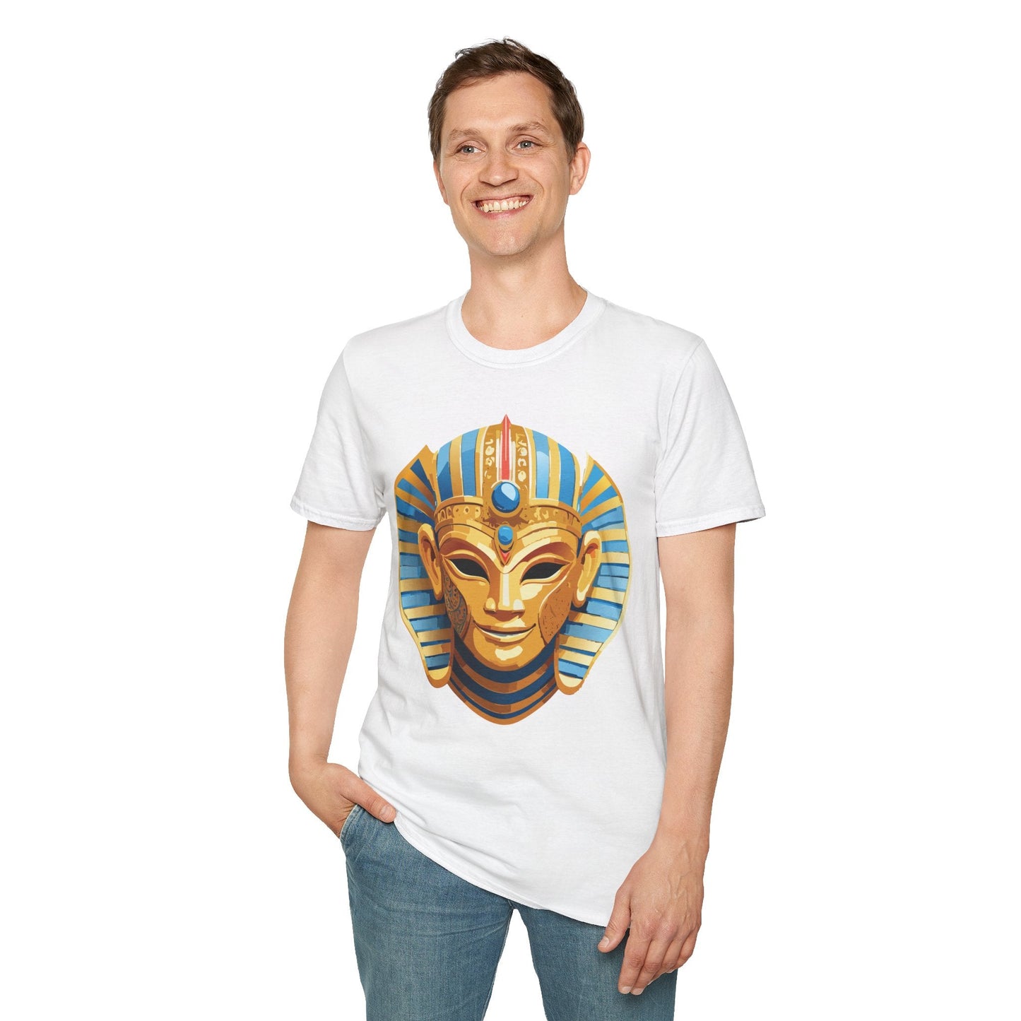 Mask Tee Shirt Unisex Masquerade Tee Softstyle Ring Spun Cotton Comfort For Everyday Wear