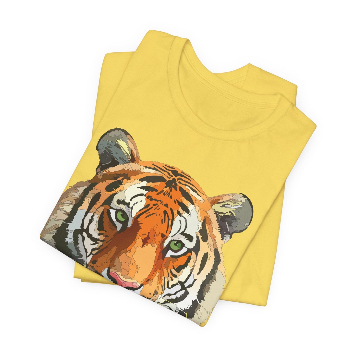 Unisex Animal Graphic Tee Shirt With Wildlife Art Design For Everyday Comfort Gildan 64000