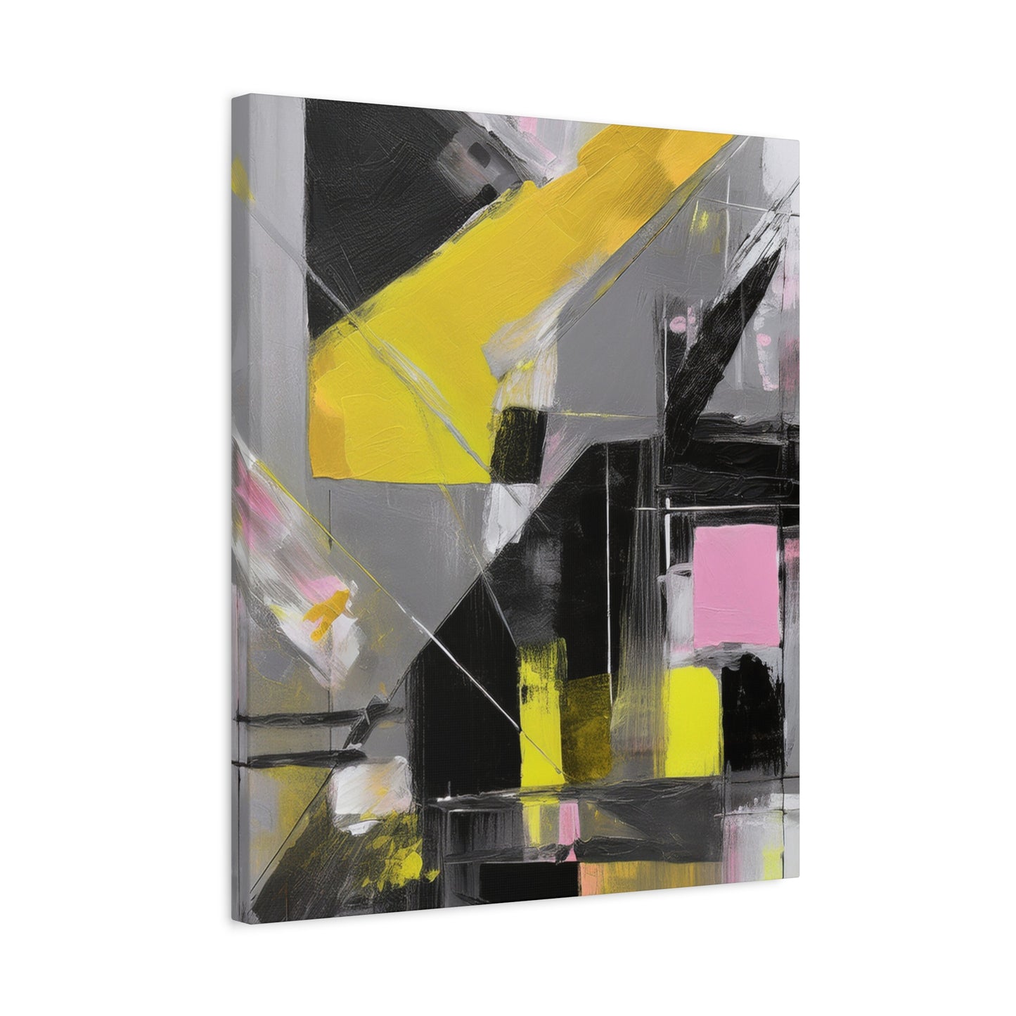 Abstract Geometric Painting Print Canvas 20x24,20x30,24x30 24x32,24x36,30x40 32x48,36x48,40x60 Pine-Wood Inner Frame ABS-38