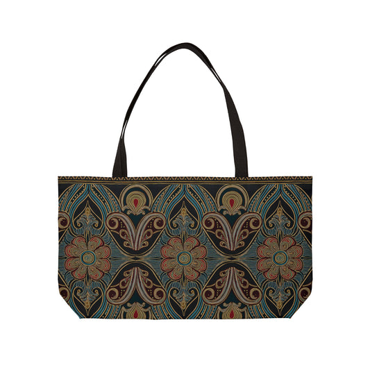 Ornament Print Big Bag Unisex Spun Poly 24x13 Canvas Art Bag OR-24
