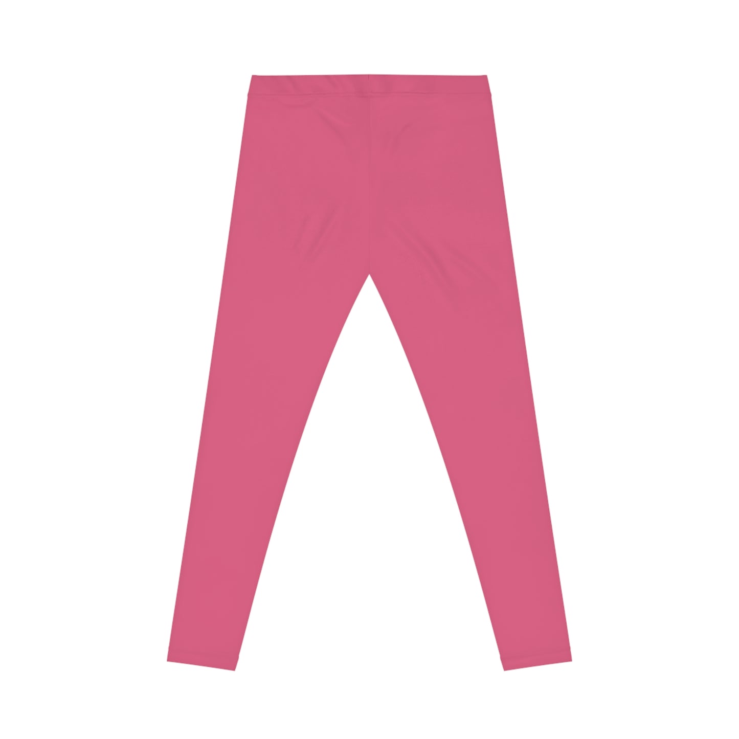 Blush Rose Color Women's Poly-Span Casual Leggings XS-2XL