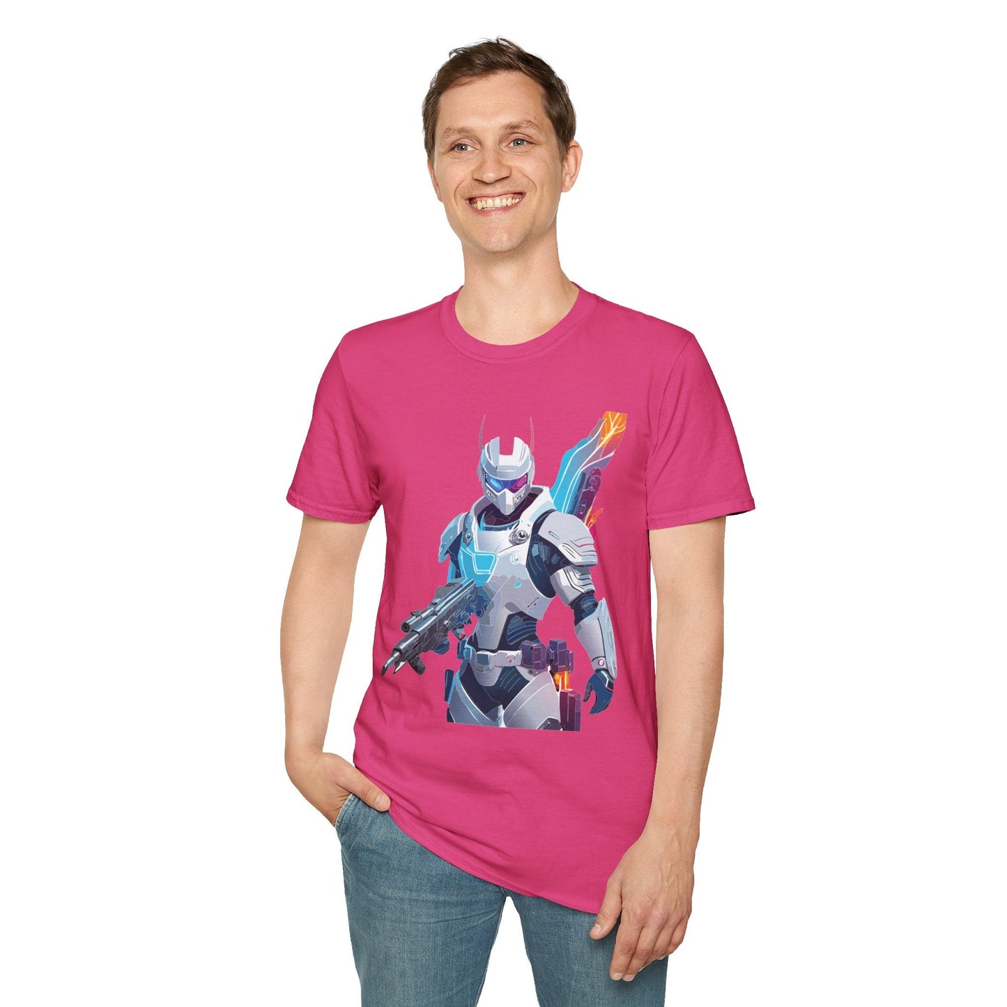 Robocop Graphic Unisex Cotton With Cyber Man Artwork Tee 3