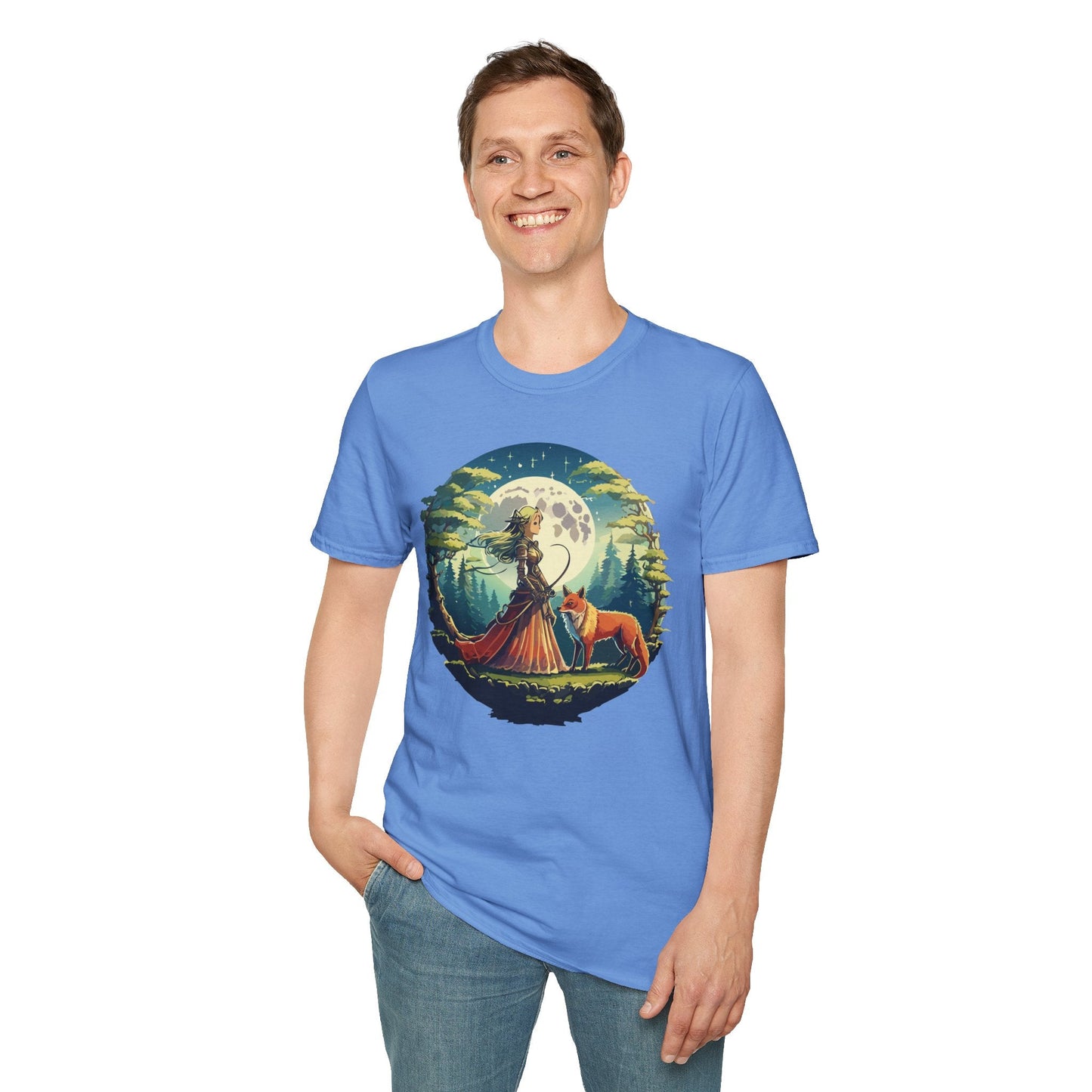 Womens Graphic T Shirt Art Design Tee Softstyle 64000 Gildan Unisex Cotton Comfort Tee