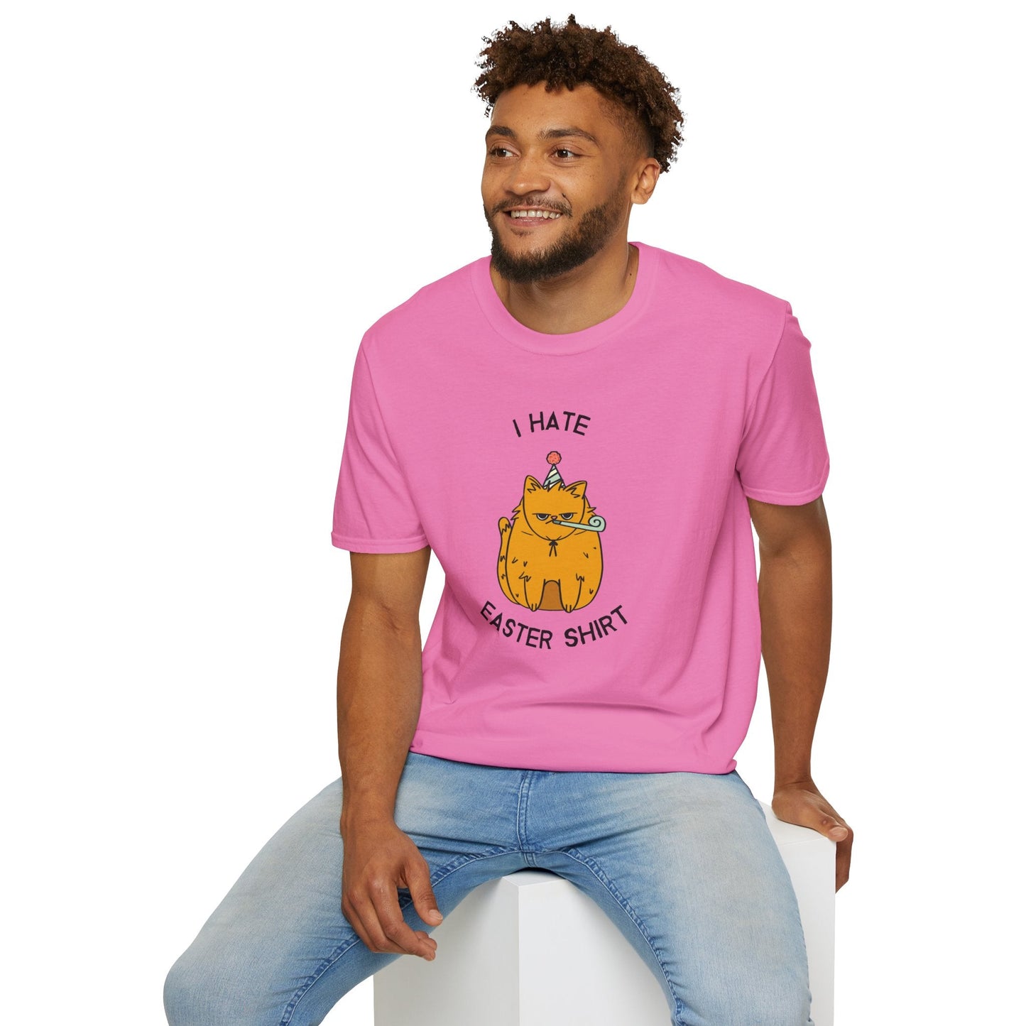 Funny Easter T Shirt Unisex Softstyle Tee With Easter Design And Fun Prints 64000