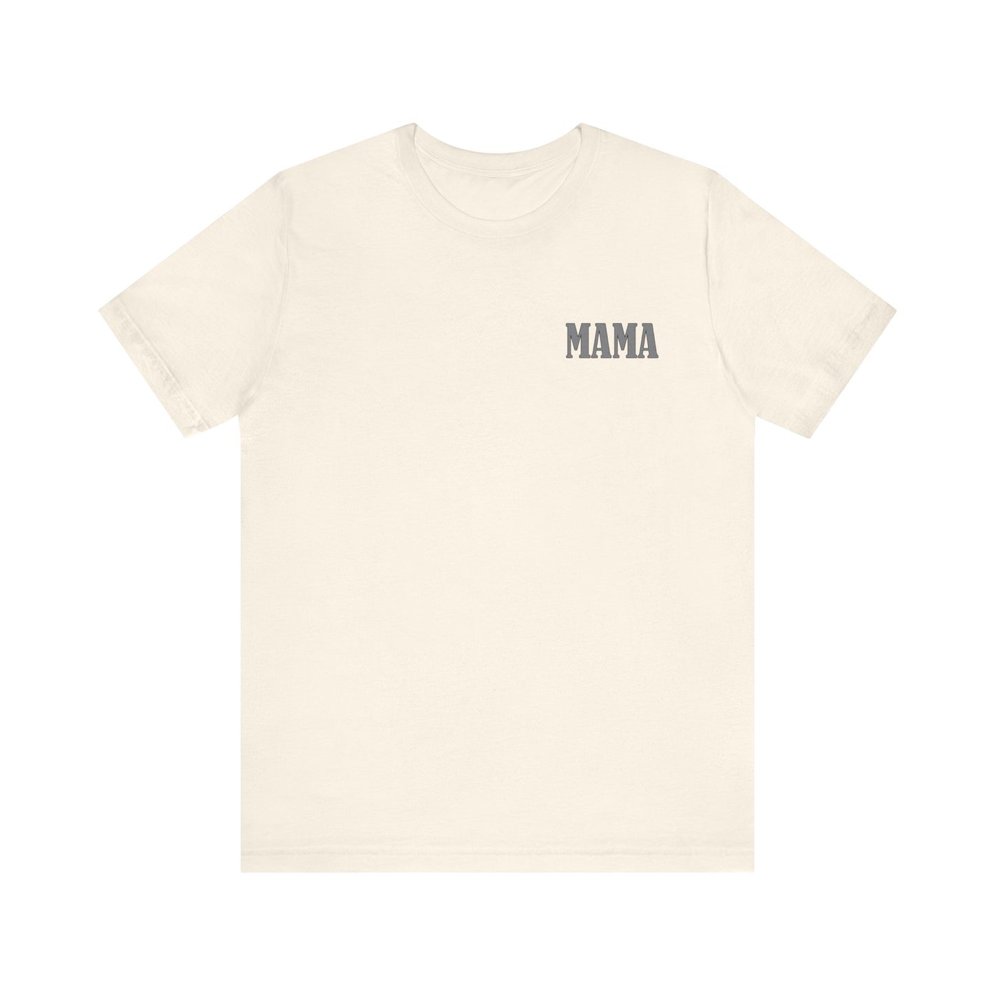 T-shirt en coton avec signature de maman