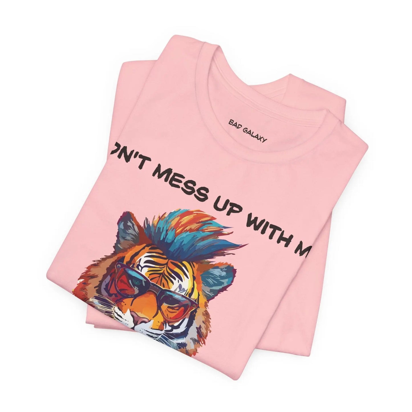 Animal T Shirt Bad Galaxy Made To Order Cotton Tee With Eco Friendly Inks Free Shipping USA