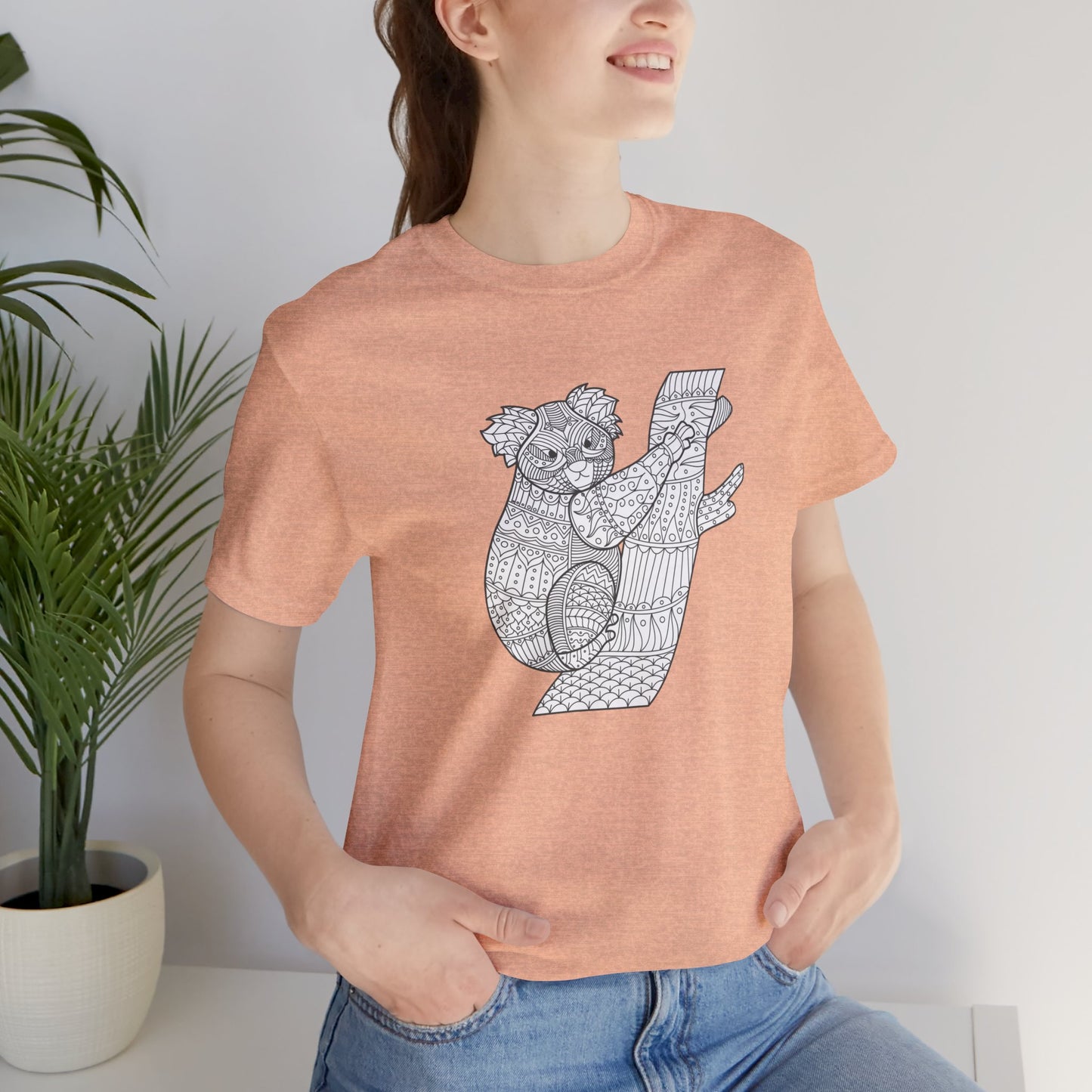 Unisex Tee Shirt with animals Print