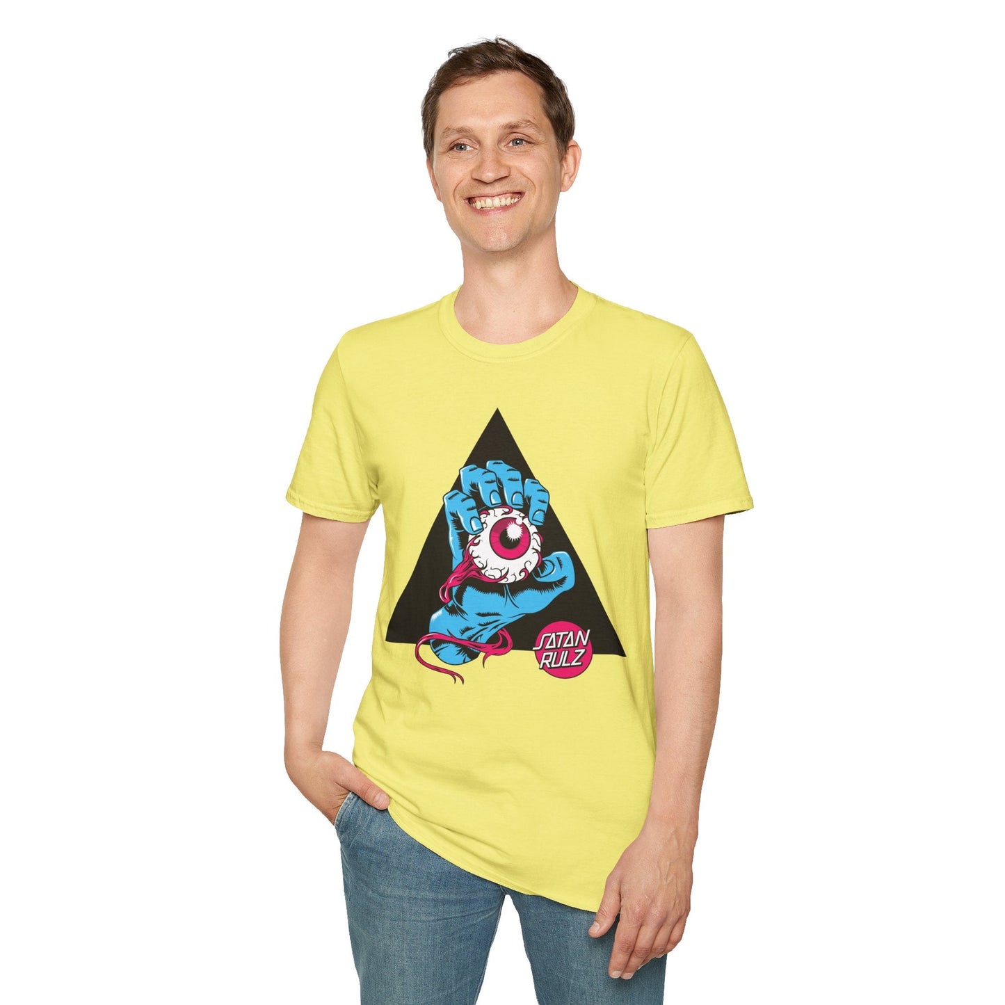 Cartoon T Shirt Unisex Animation Tee Funny Tee Gildan Softstyle 64000 100 Percent Ring Spun Cotton