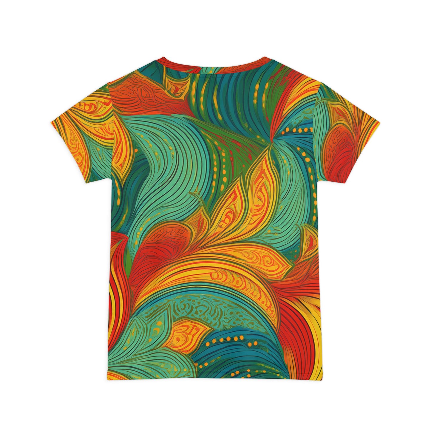 Abstract Print Shirt, Shirt with Abstract Print