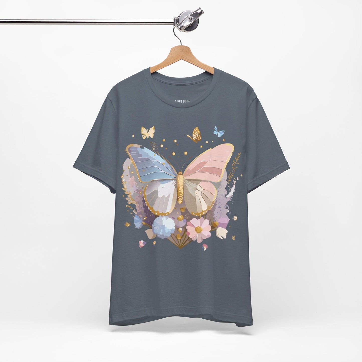 Butterfly Graphic Tee By Adelpha Unisex Jersey Short Sleeve Shirt