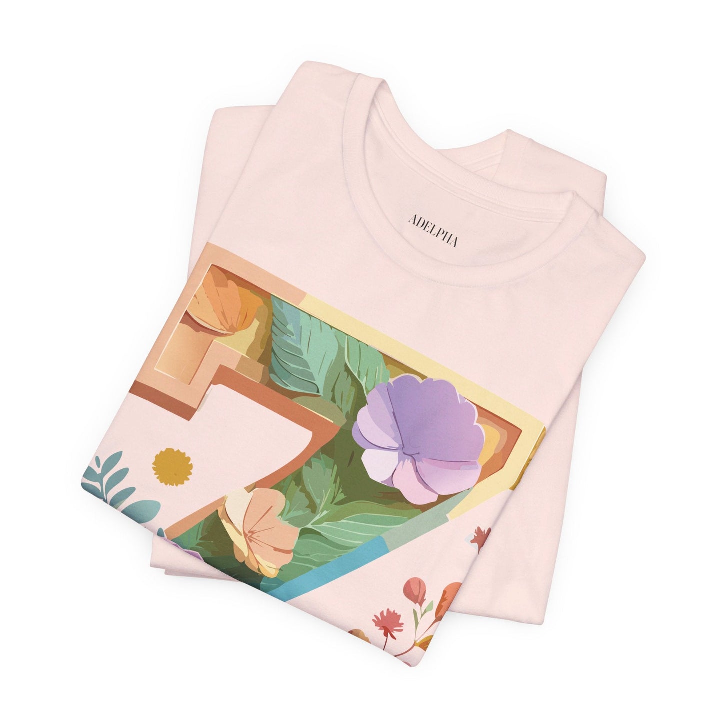 Unisex Letter Z Graphic Tee Premium by Adelpha Vintage Inspired Art Short Sleeve Shirt