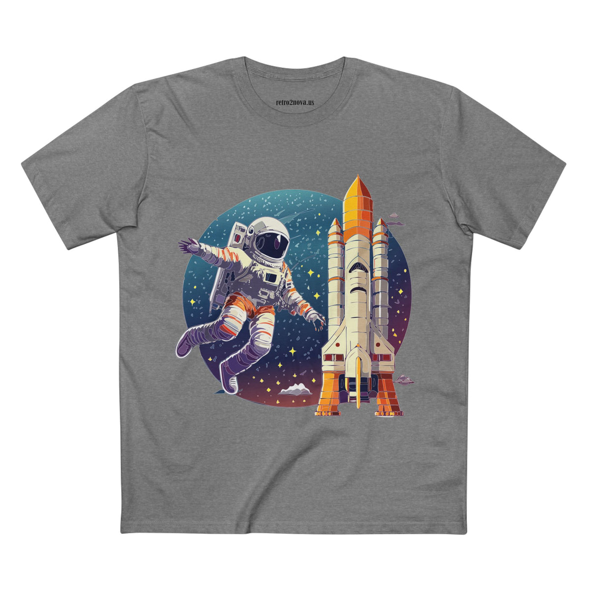 Cosmos Astronaut Graphic Tee Staple Unisex 100 Cotton Tee Shirt - CS-25