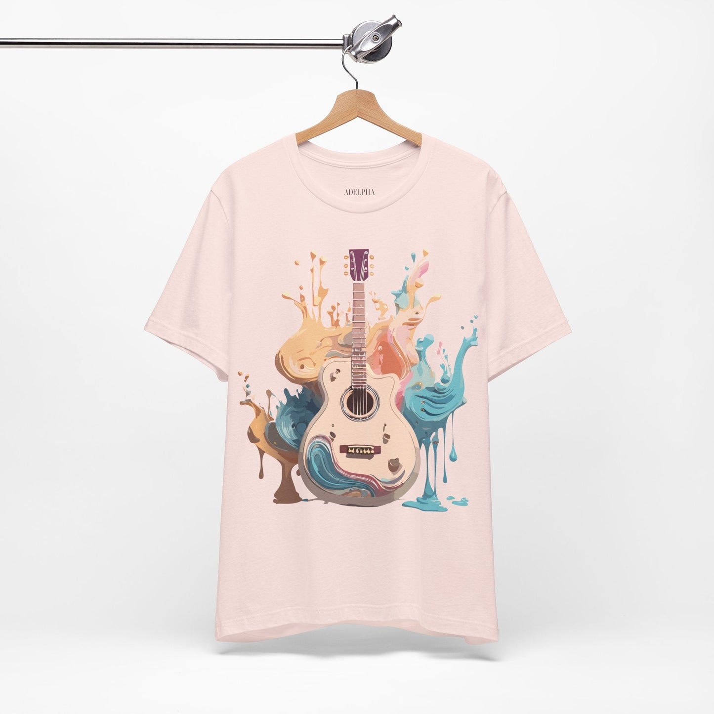 Adelpha Music Graphic T Shirt Unisex Jersey Short Sleeve Tee Vintage Inspired Art Tee
