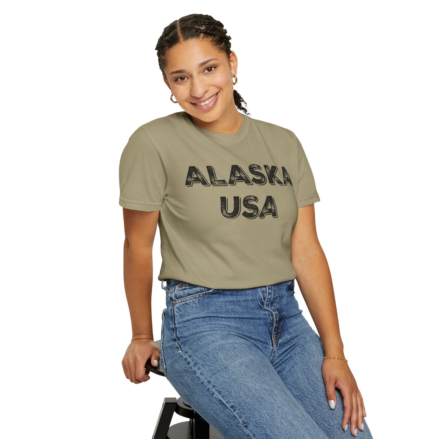 Alaska USA Graphic Unisex 100 Cotton T-Shirt c3