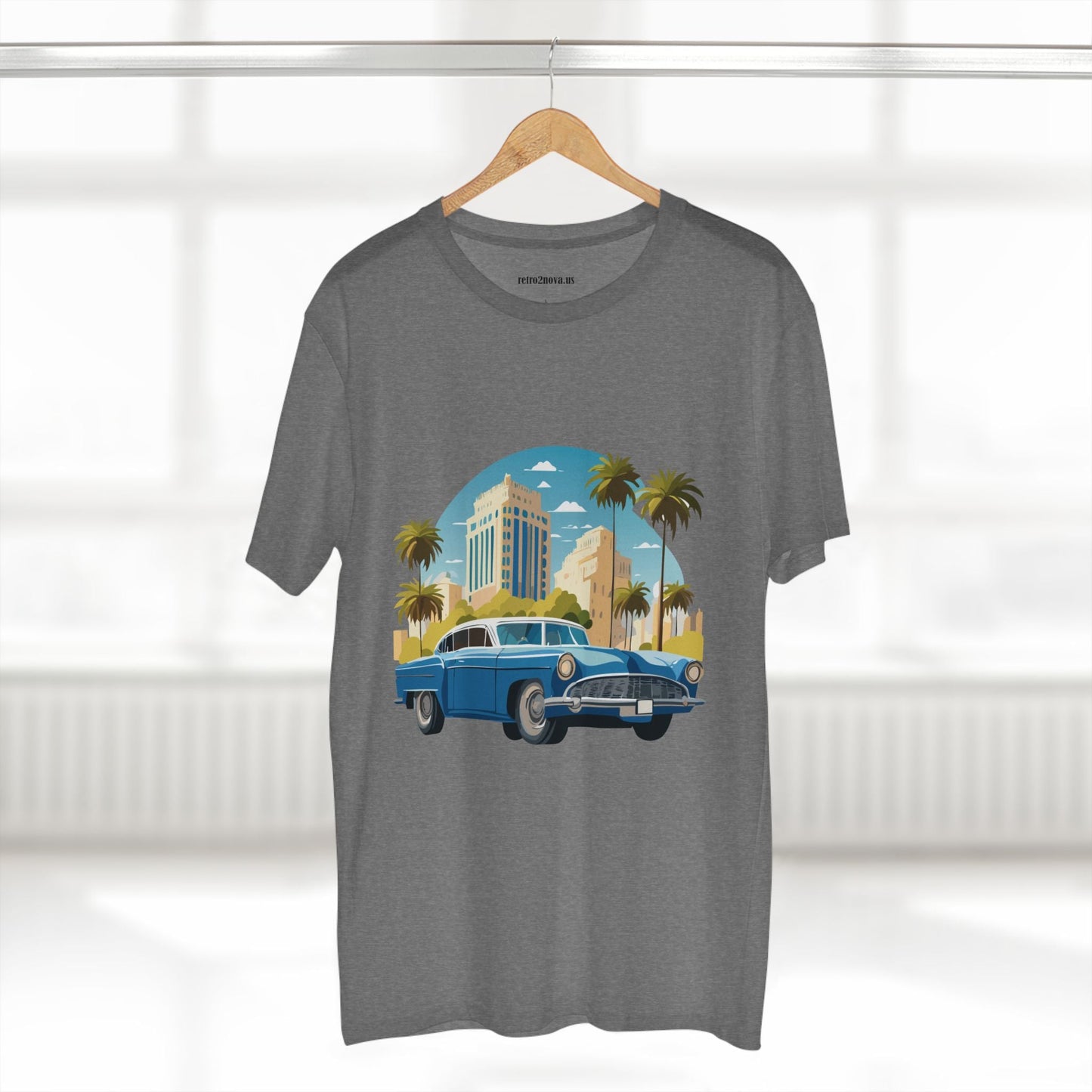 Retro Car Shirt Unisex Vintage Car Tee With Original Artwork RC23 Premium Cotton