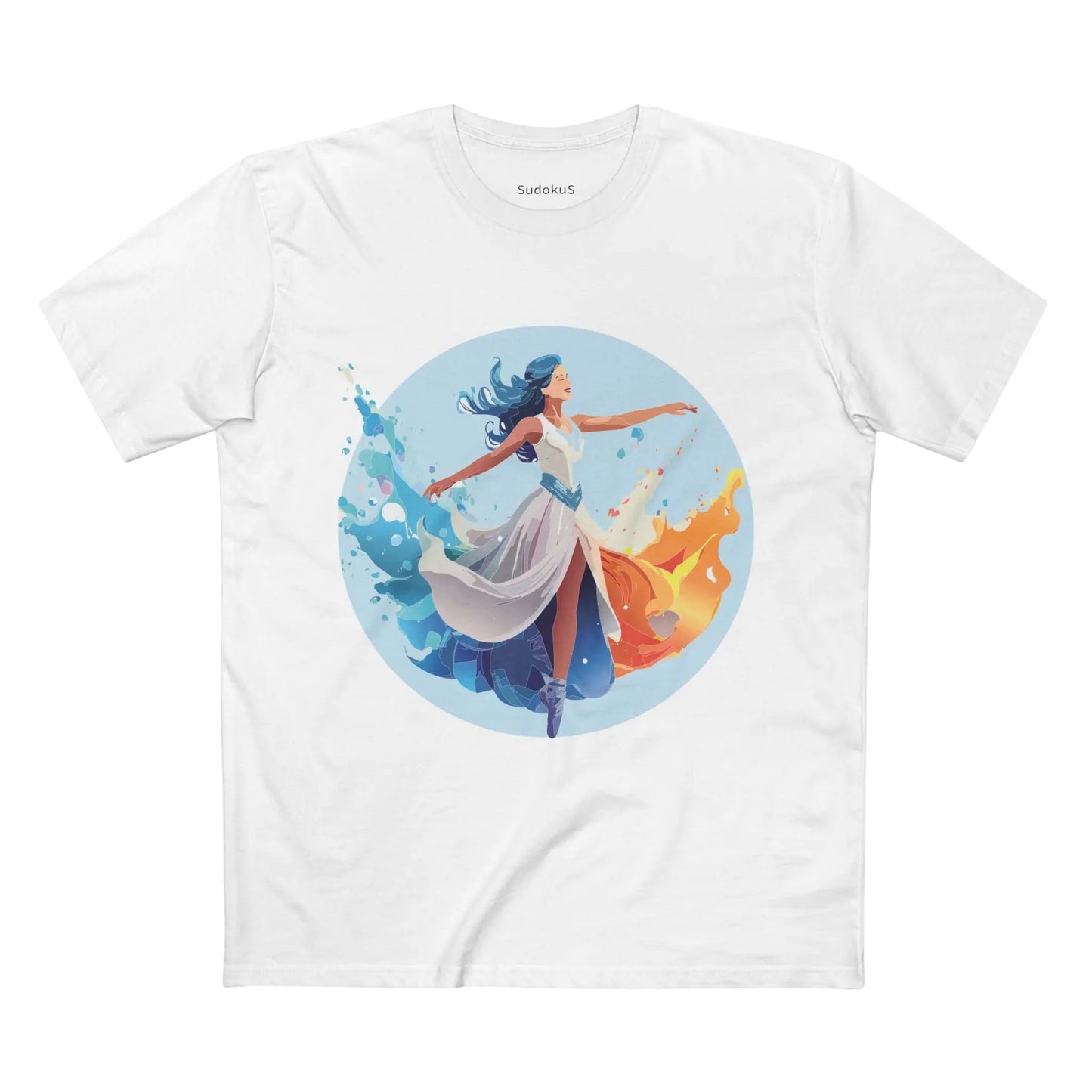 Dancer Graphic Unisex 100 Cotton Staple Tee 6