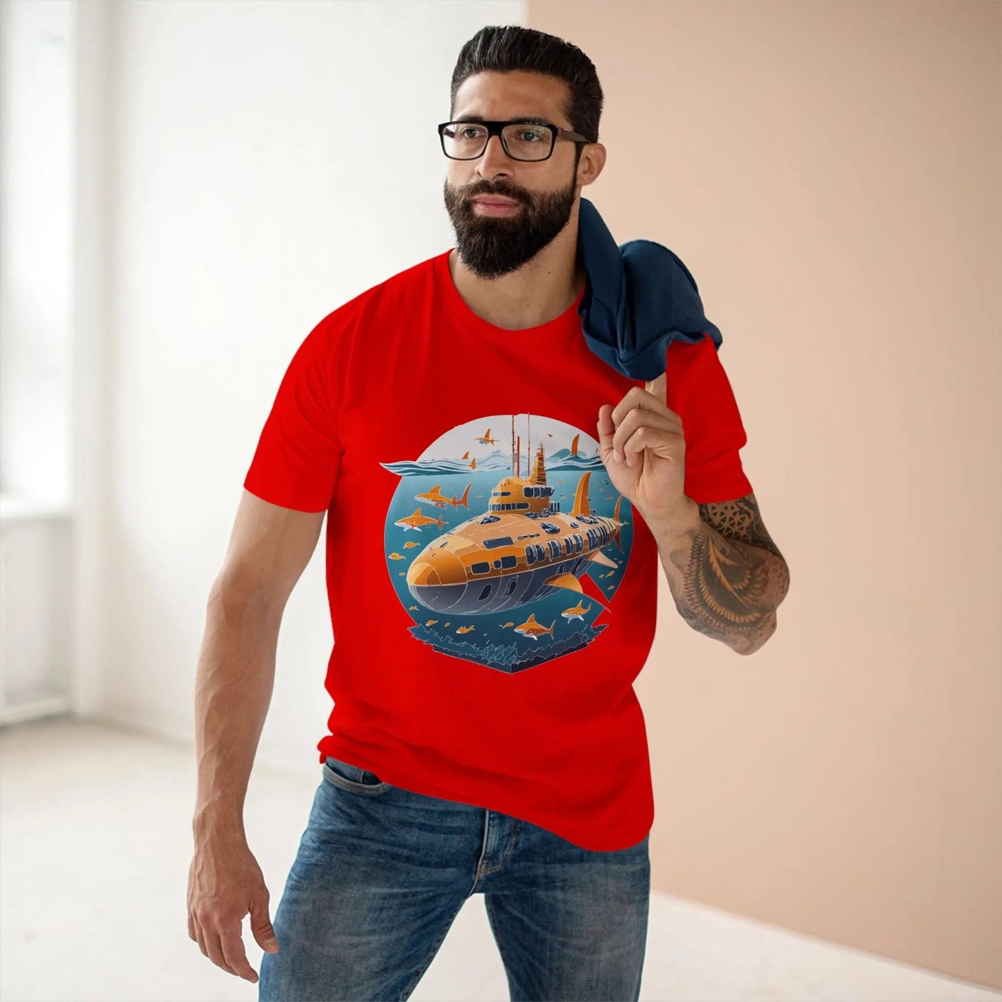 Ocean Coast Graphic Unisex 100 Cotton Staple Tee 19