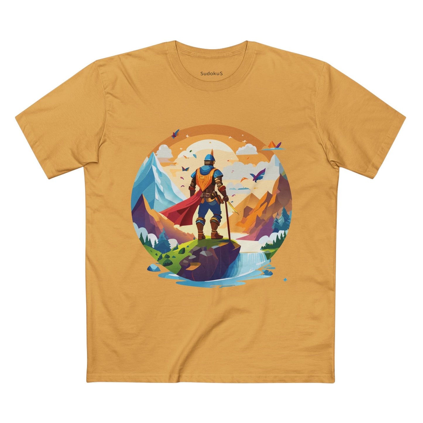 Adventures Graphic Unisex 100 Cotton Staple Tee 8