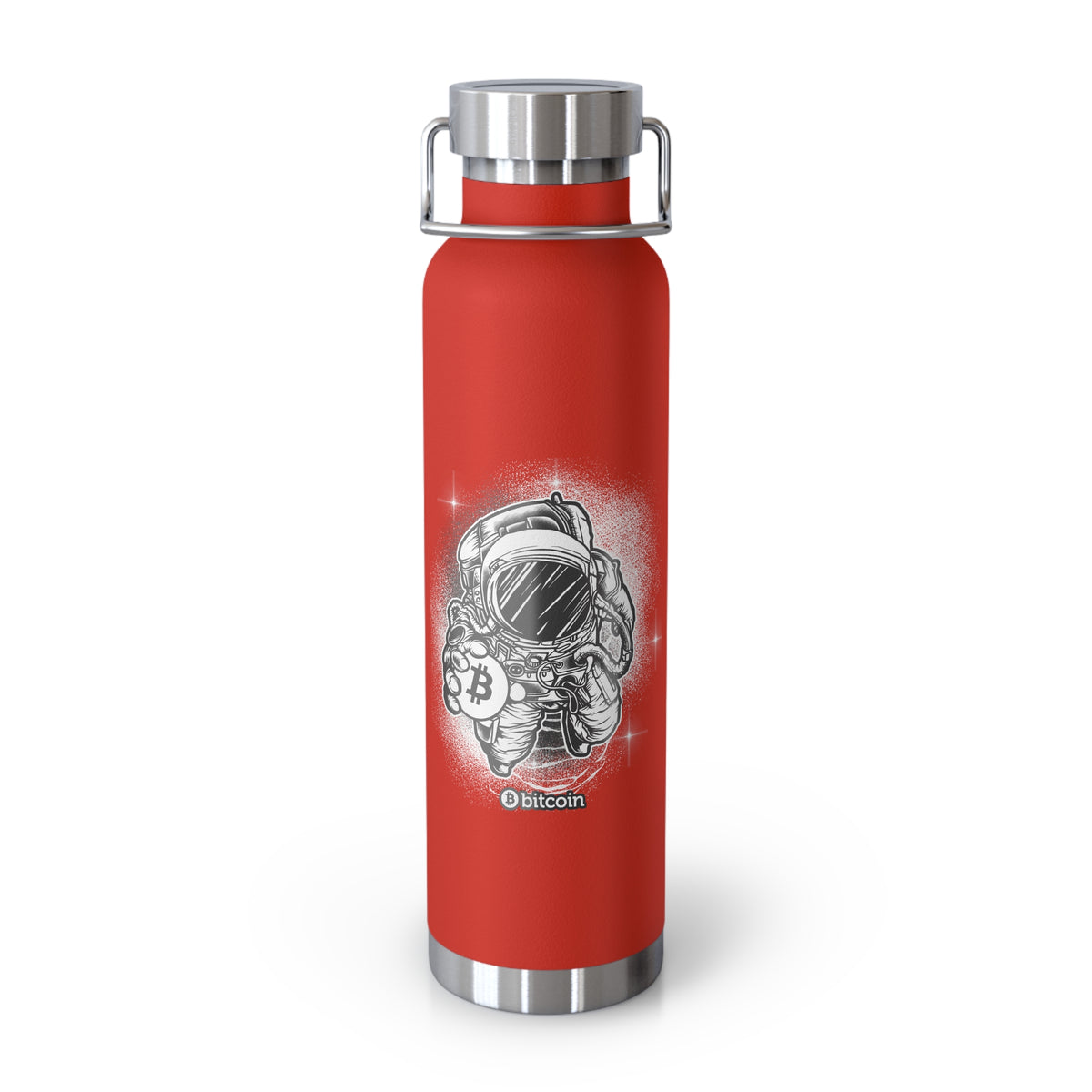 22oz Copper Insulated Water Bottle with Cartoon Design - CV4