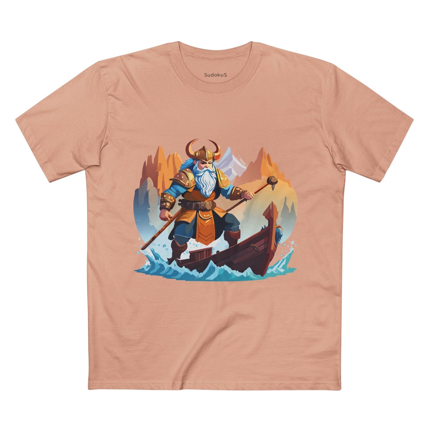 Viking Graphic Unisex 100 Cotton Staple Tee 27
