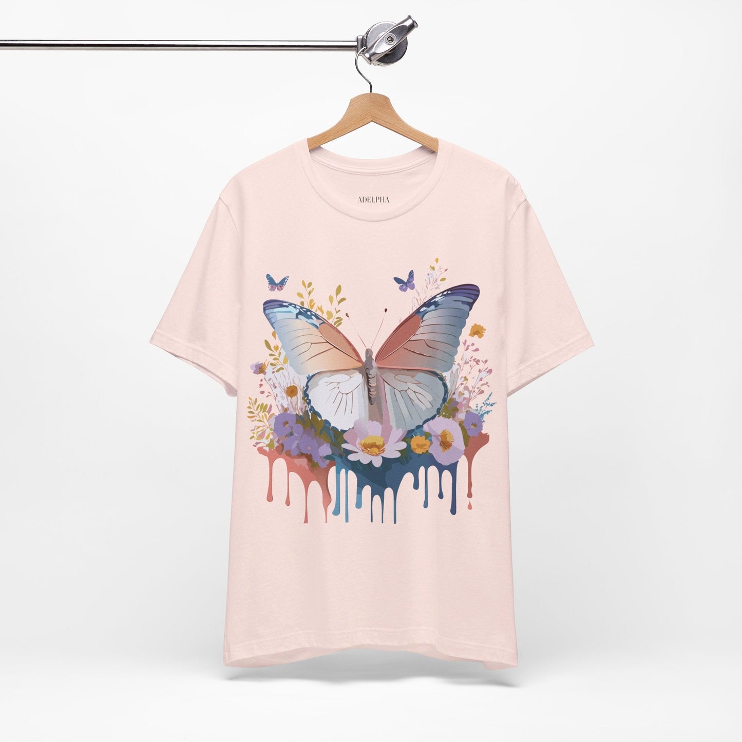 Butterfly Graphic Tee Unisex Vintage Art Design Adelpha Collection