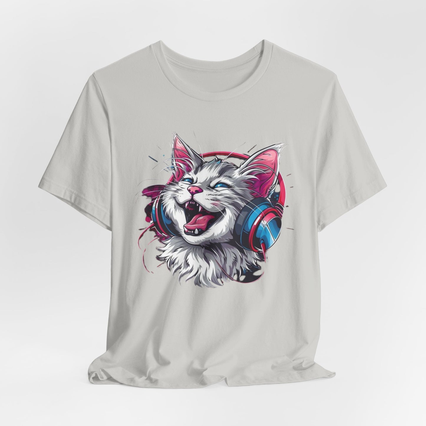 Gina Cartoon Cat Tee Shirt, Funny Cat T-Shirt, Pet Shirt, Animal Tees, Funny Animal T-Shirt, Graphic Tee