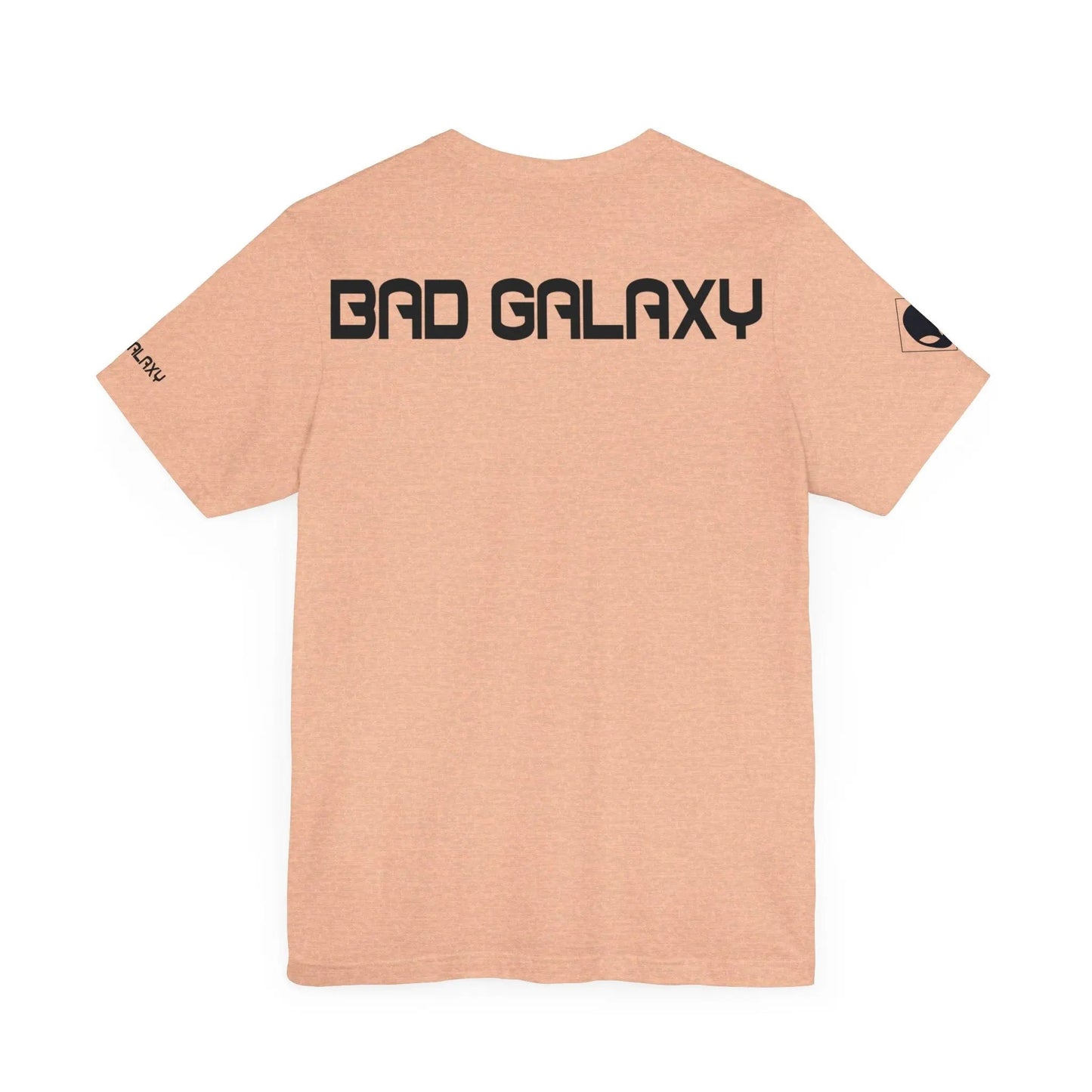 Bad Galaxy Alien Graphic Tee Shirt 100 Percent Cotton Lightweight Eco Friendly Wear