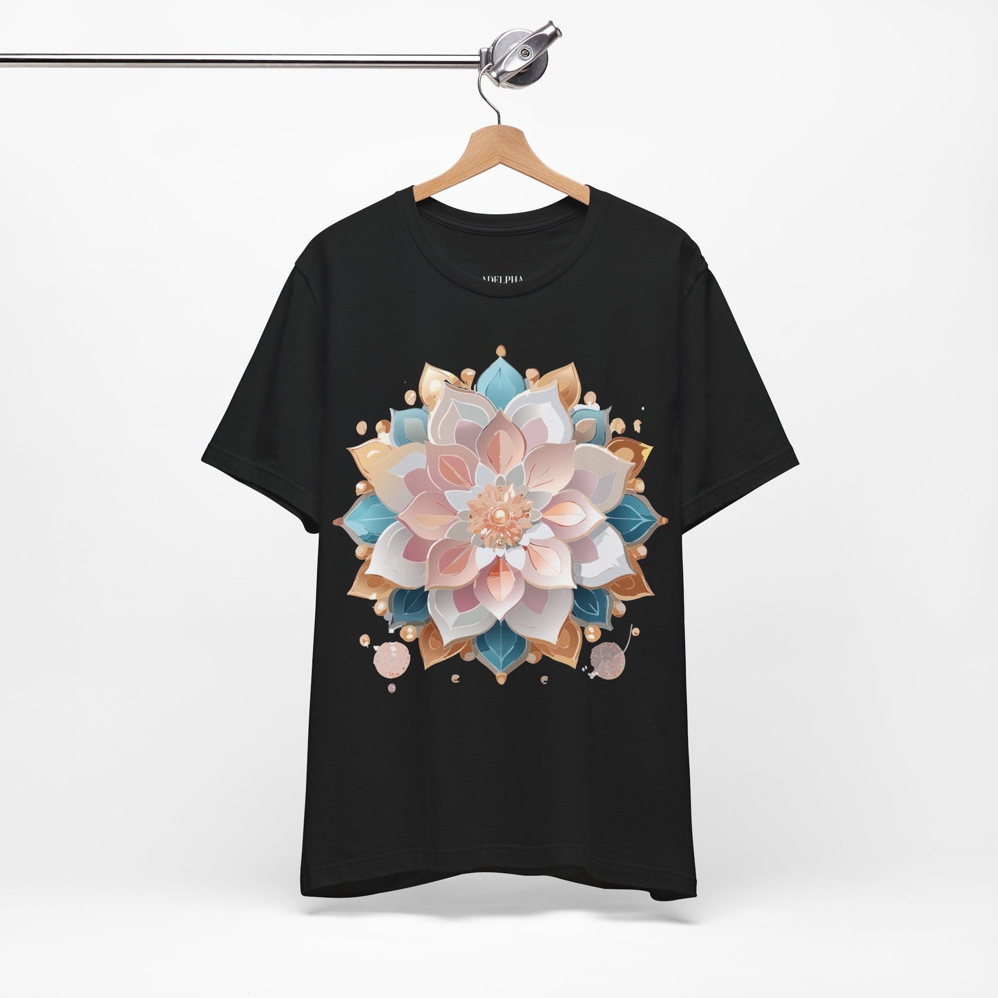 Adelpha Mandala Graphic Tee Unisex Jersey Short Sleeve Vintage Inspired Artwork Edition