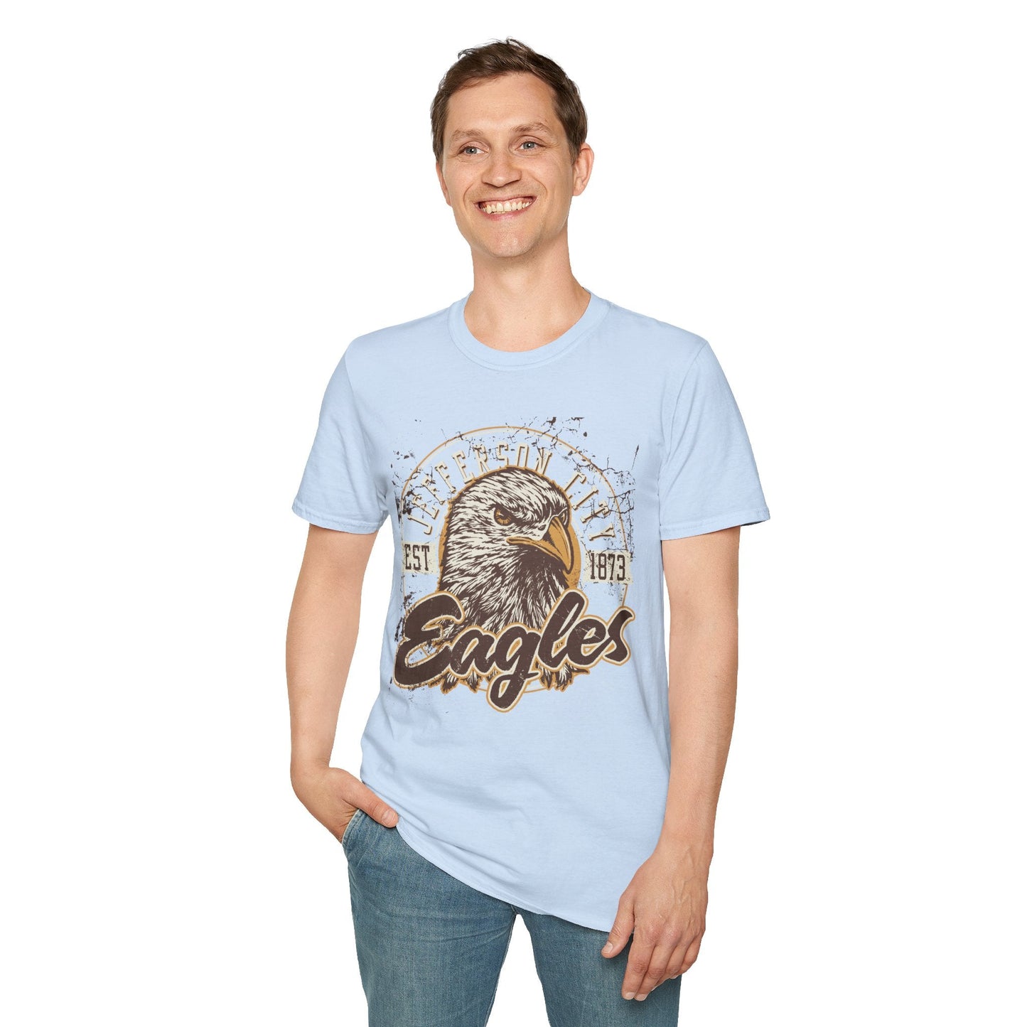 Unisex Art Design Graphic Tee Shirt With Graphic Design Gildan Softstyle 64000 For Comfort