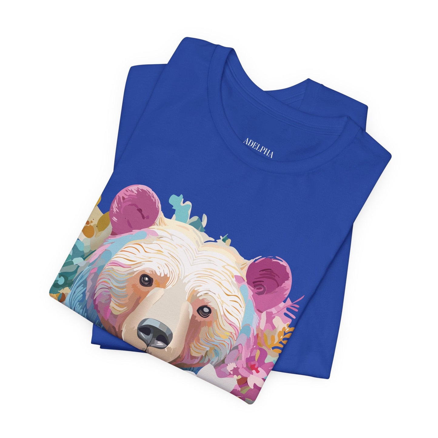 Bear Graphic Tee Unisex Vintage Inspired Artwork Adelpha Premium Collection