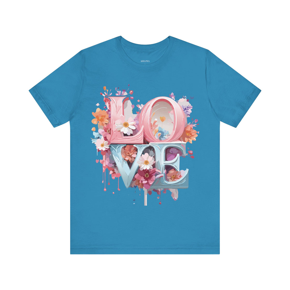 Valentine's Day  Graphic Unisex Cotton Bella+Canvas Tee with Art Design n205