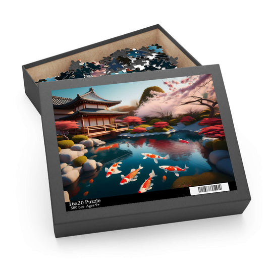 Zen Garden Puzzle 500-Chipboard Pieces in Box | Kids Puzzles Size: 16" x 20",  Ages 9+ and Family pn58