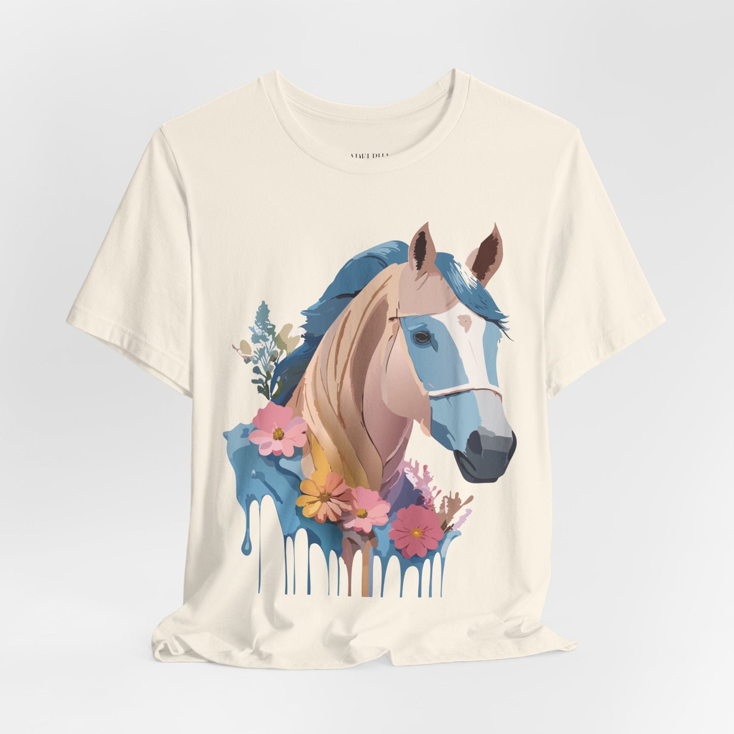 Horse Graphic Unisex 100 Cotton Vintage Animal Art T-Shirt 13