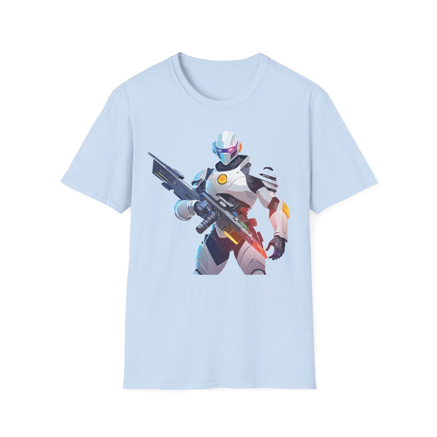 Unisex Robocop T Shirt Graphic With Classic Robocop Design Softstyle 100 Cotton Tee