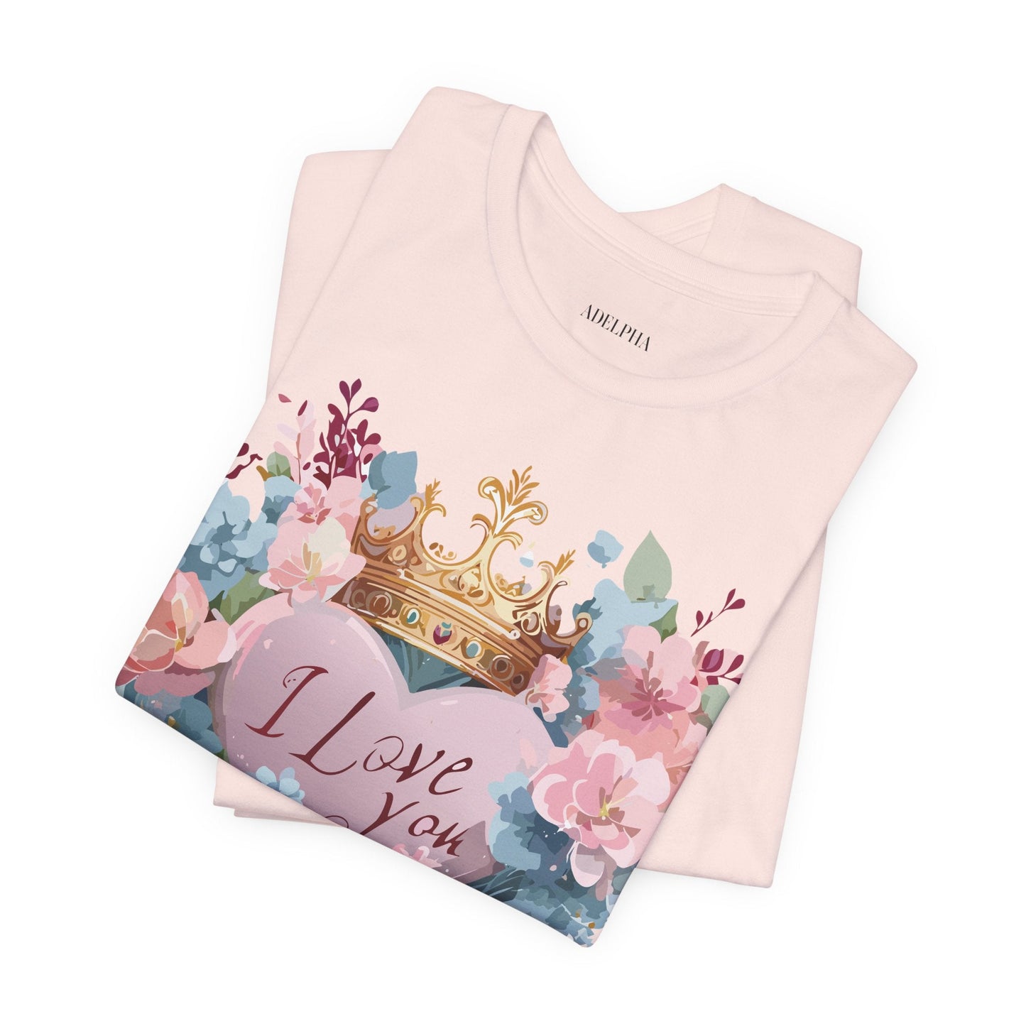 Valentine Graphic Tee Unisex Jersey Short Sleeve Vintage Inspired Art Design By Adelpha