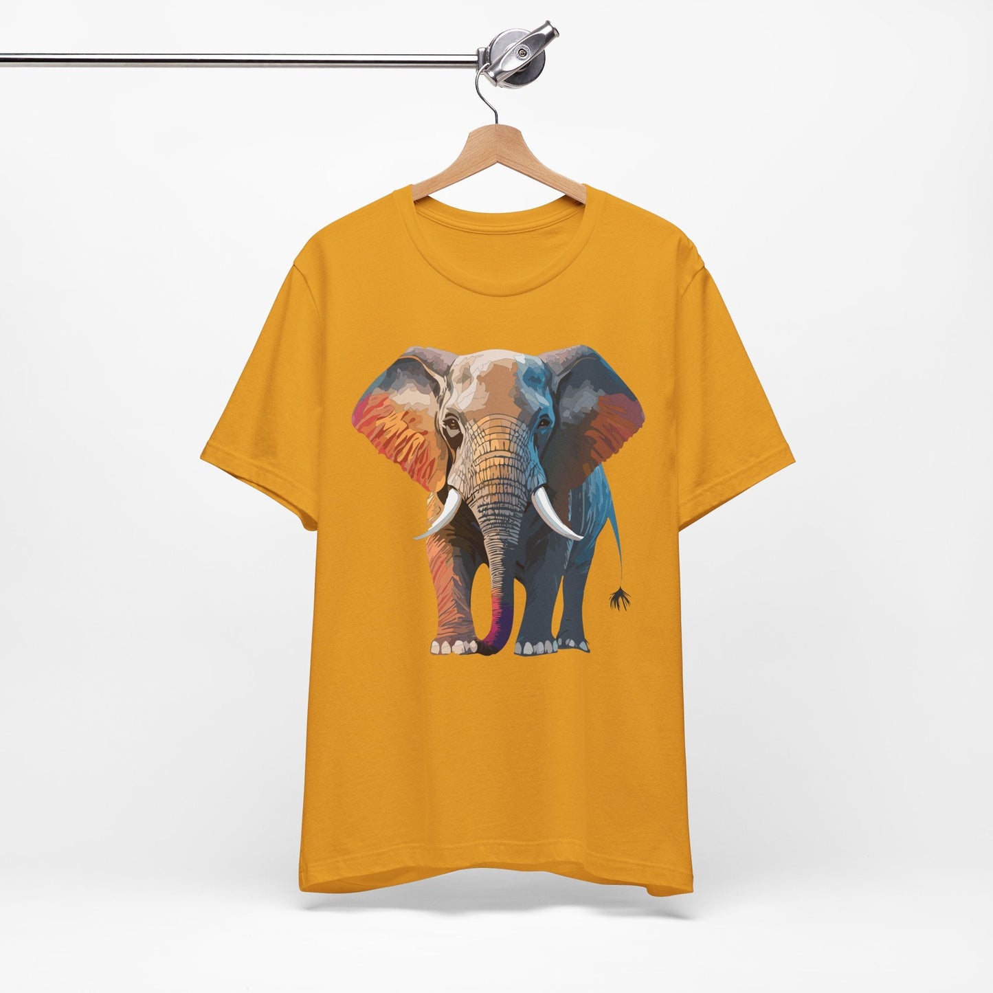 Unisex Animal Shirt With Animals Art Design Graphic Tee Short Sleeve Wild Animals