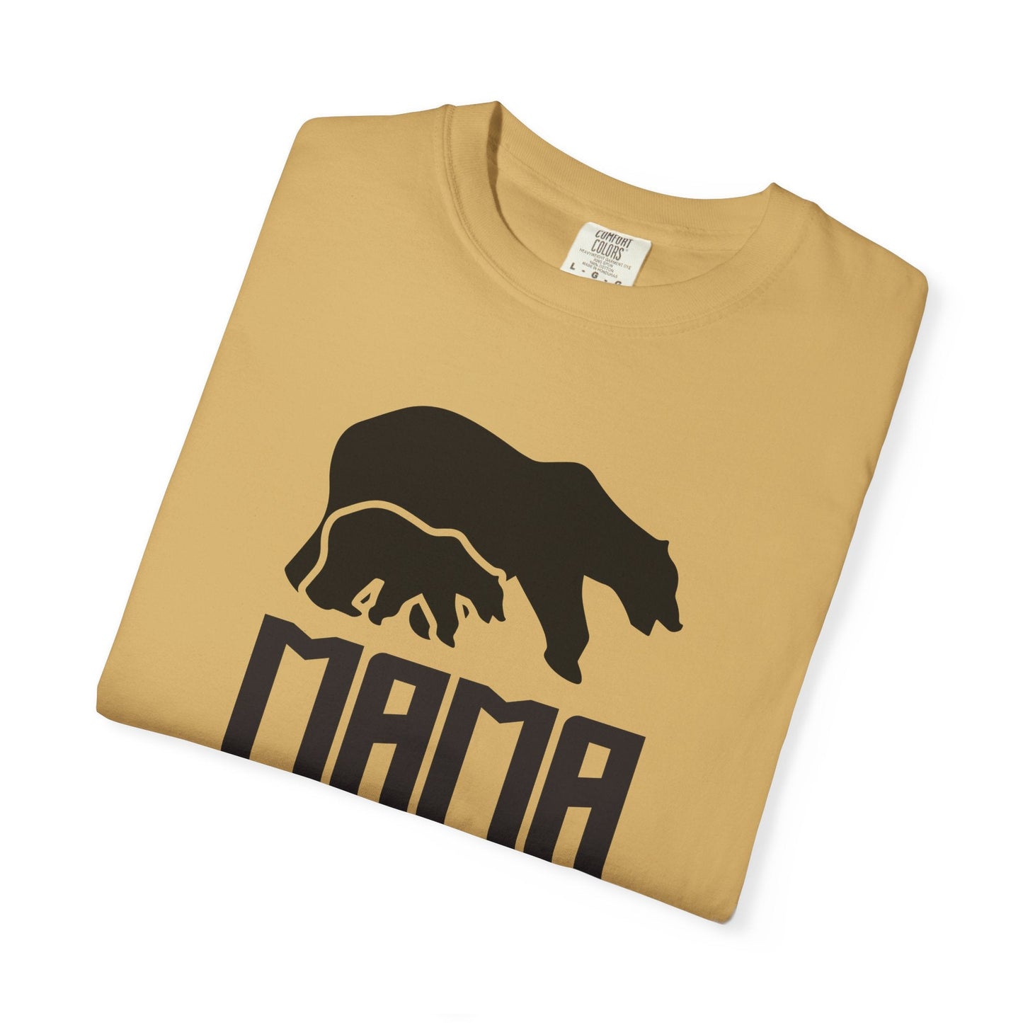 Mama Bear Mom T-shirt Mother's Day Mama Tee Unisex Comfort Colors Garment-Dyed Cotton h12
